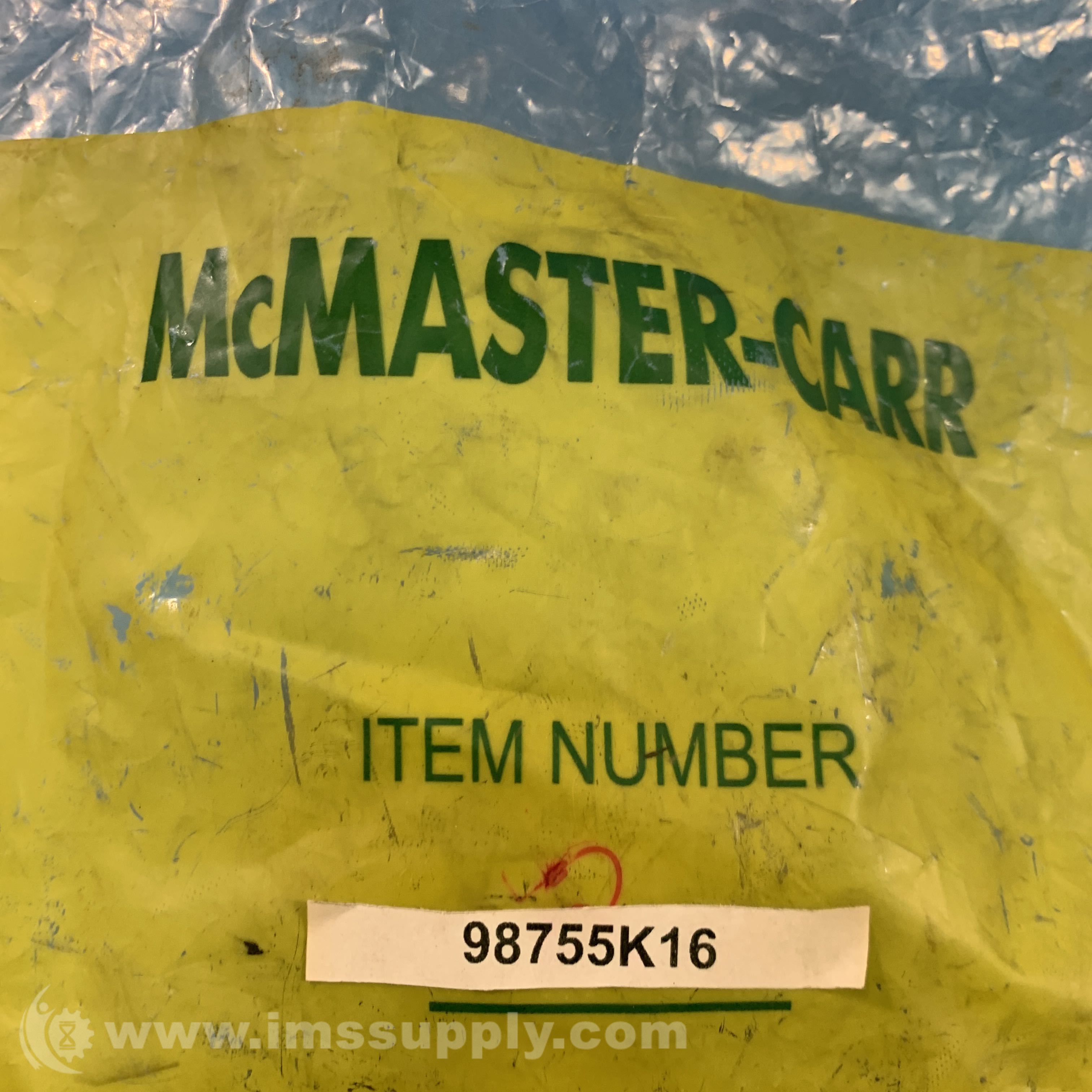 McMasterCarr 98755K16 Miniature Suction Strainer IMS Supply
