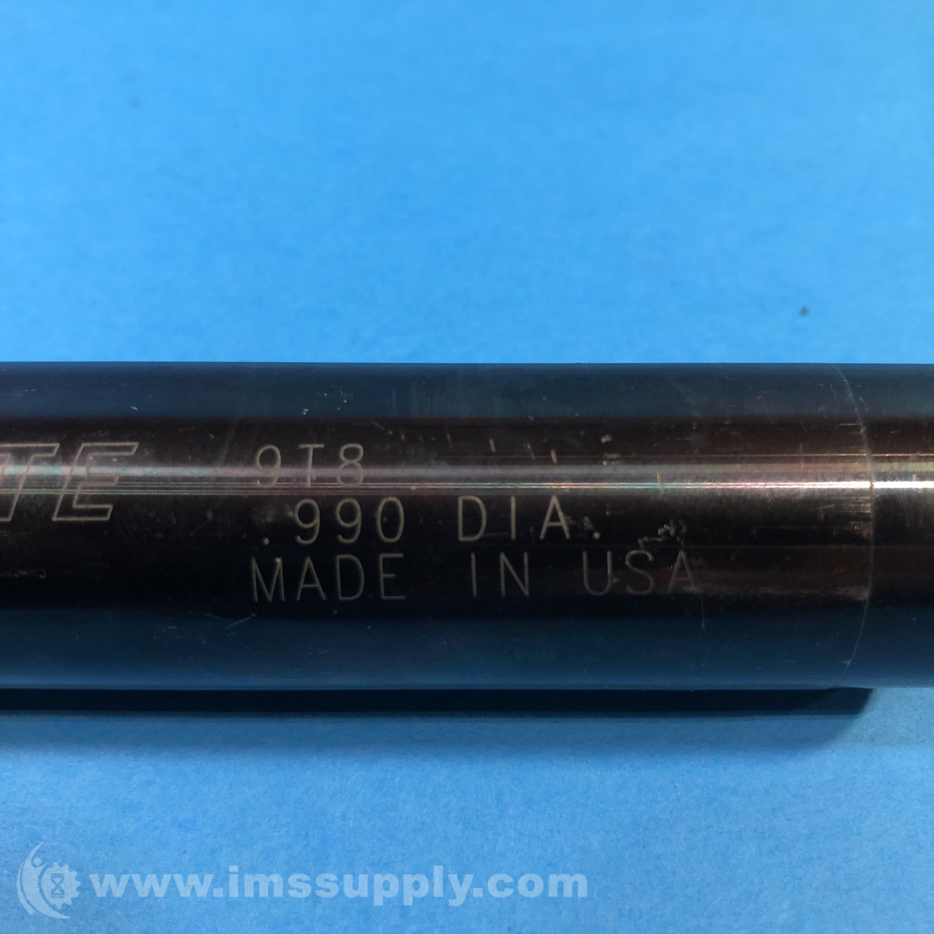 Valenite SDT100 Boring Bar, 9T8, .990 Diameter IMS Supply