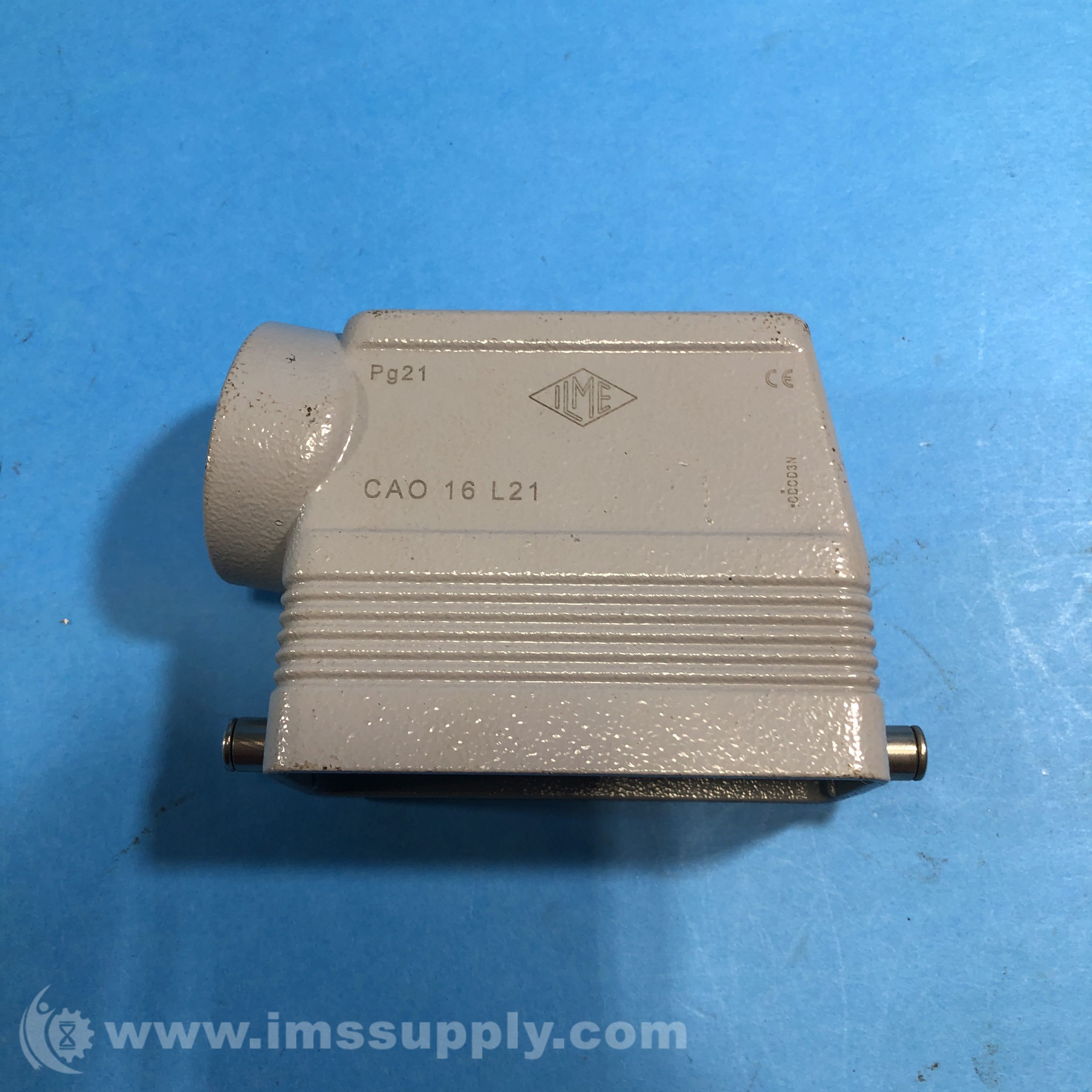 Ilme CAO 16 L21 Angle Hood for 16 Pin Connector - IMS Supply