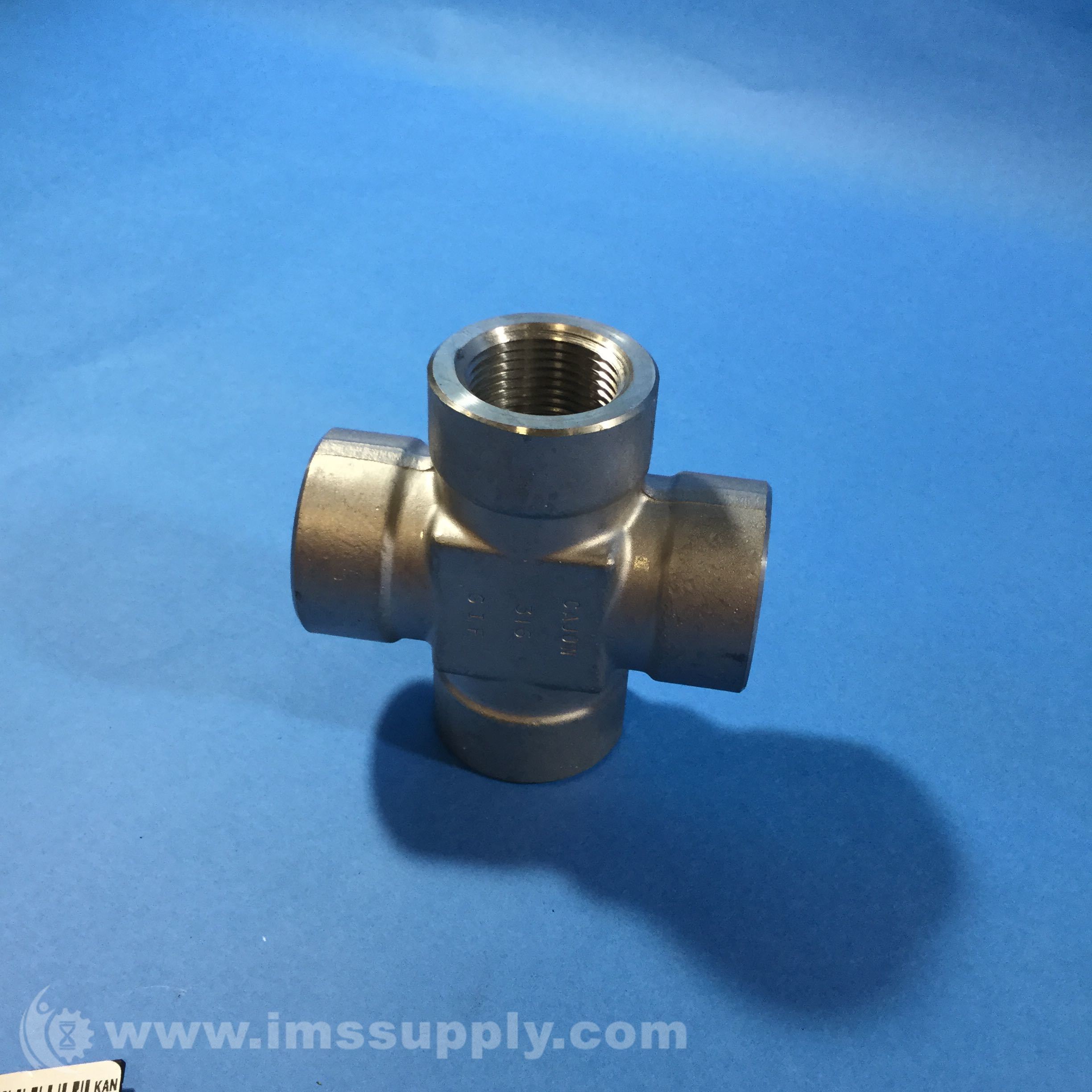 Cajon 316 GIF Female Pipe Fitting Tee Connector IMS Supply