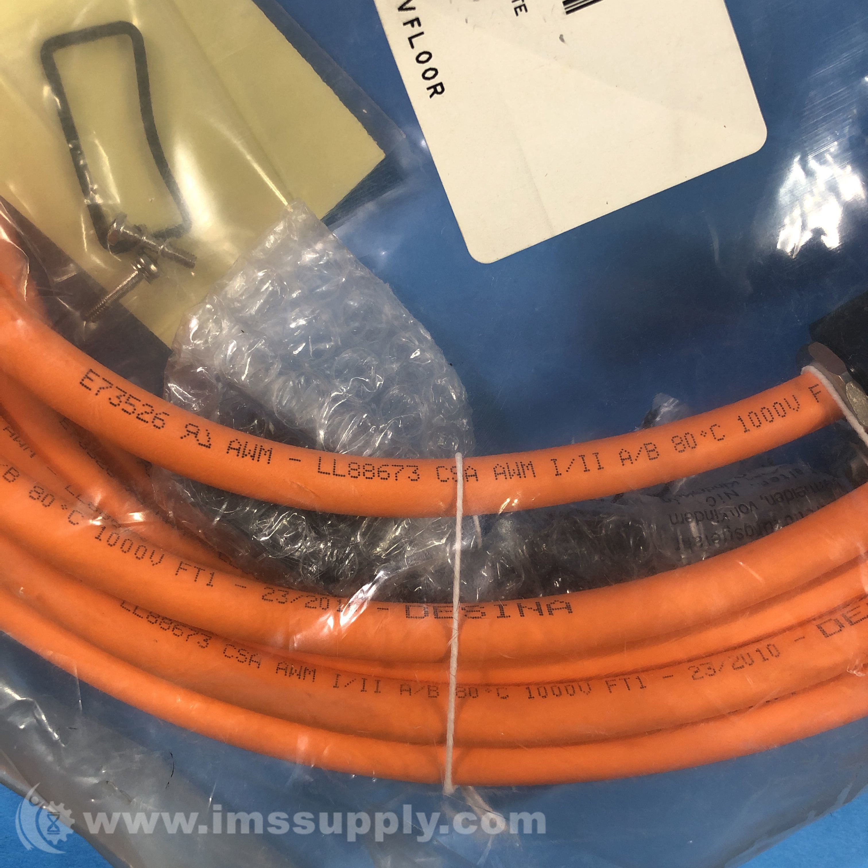 Fanuc LX660-8077-T260#L8R003 Servo Brake Cable - IMS Supply