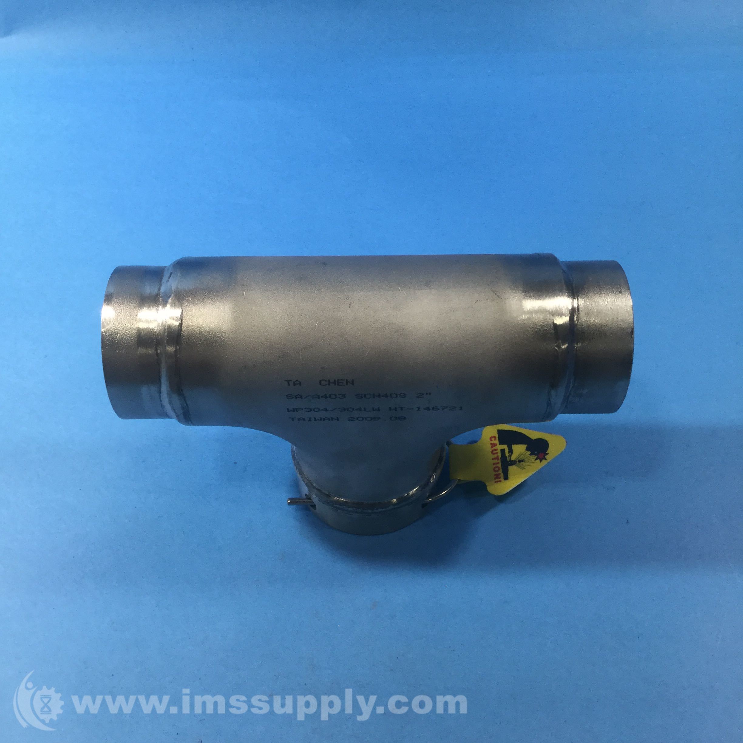 Seametrics MF81T-S-150 2 PVC Tee Fitting, IP800 Series - IMS Supply