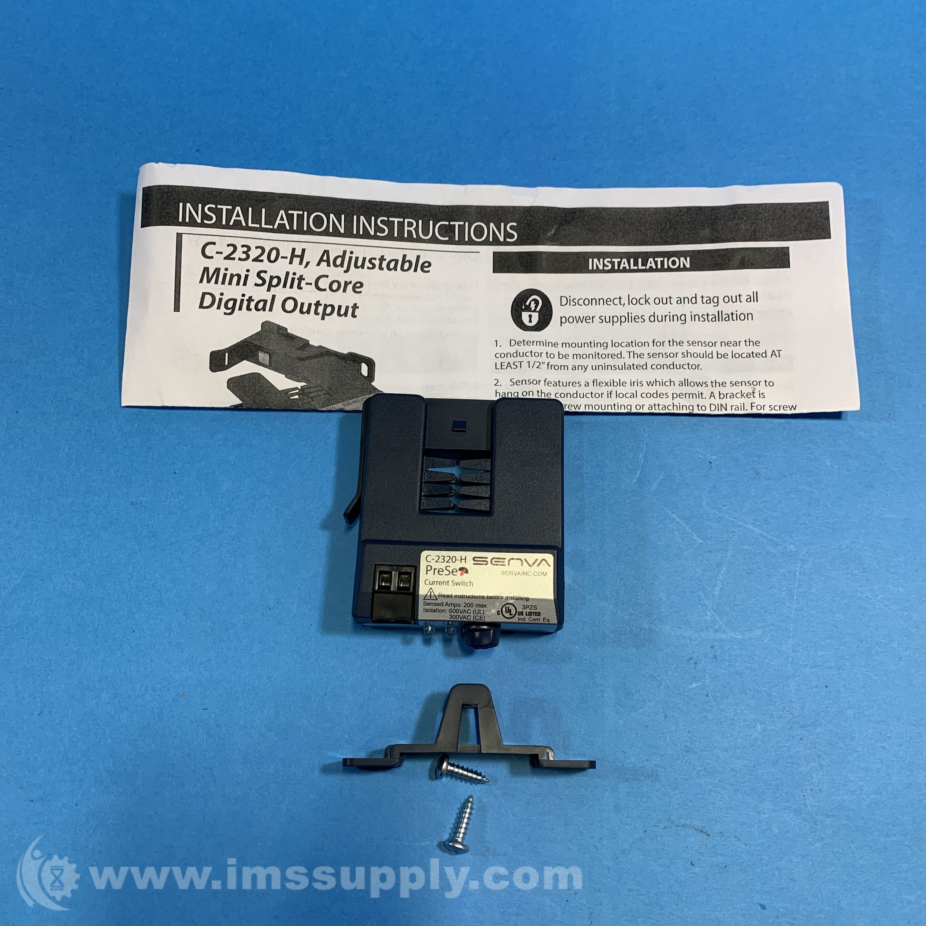 Senva Inc. C-2320-H Adjustable Split-Core AC Current Transducer - IMS ...