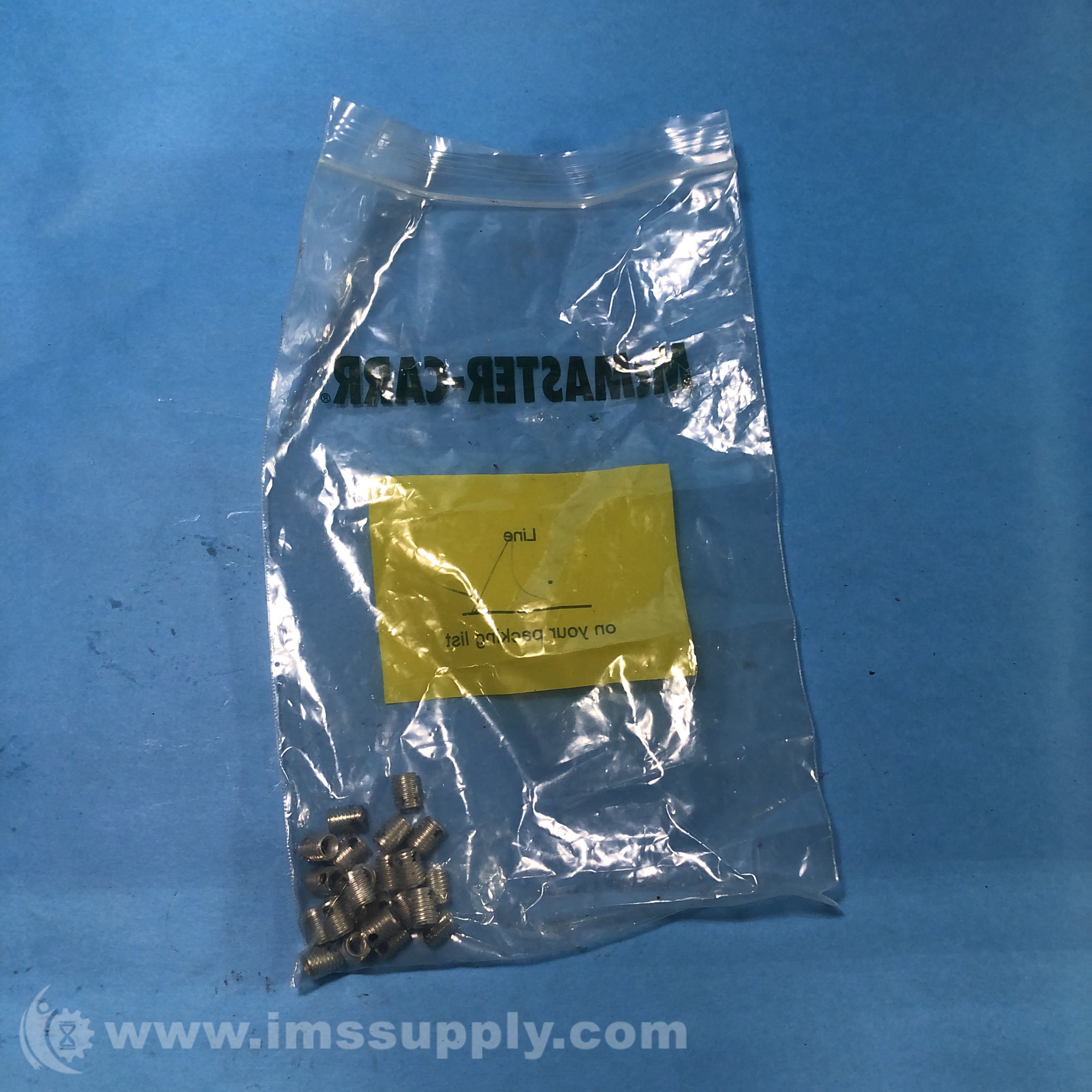 McMasterCarr Bag of 23 Threaded Inserts IMS Supply