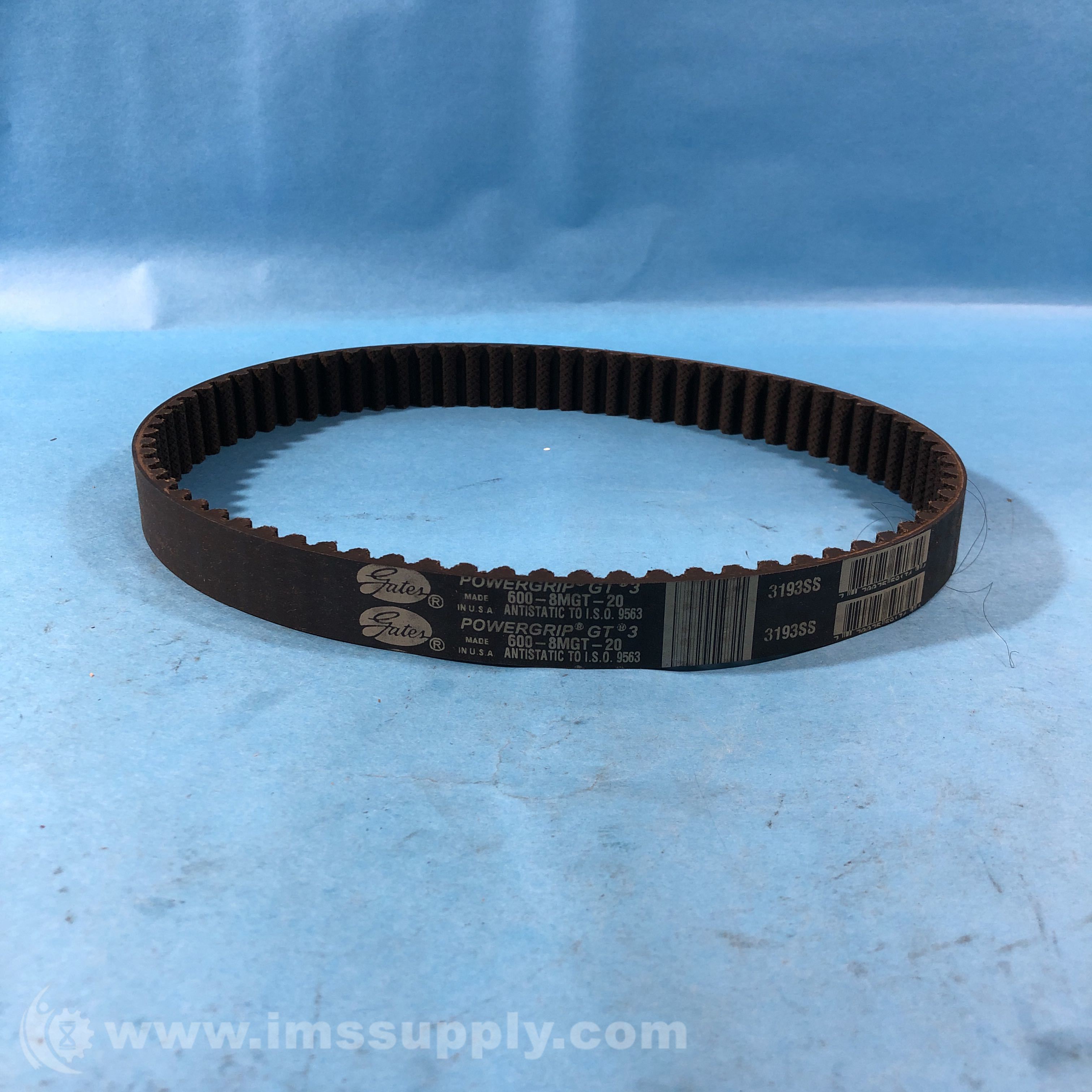 Gates 6008MGT20 PowerGrip GT3 Belt IMS Supply
