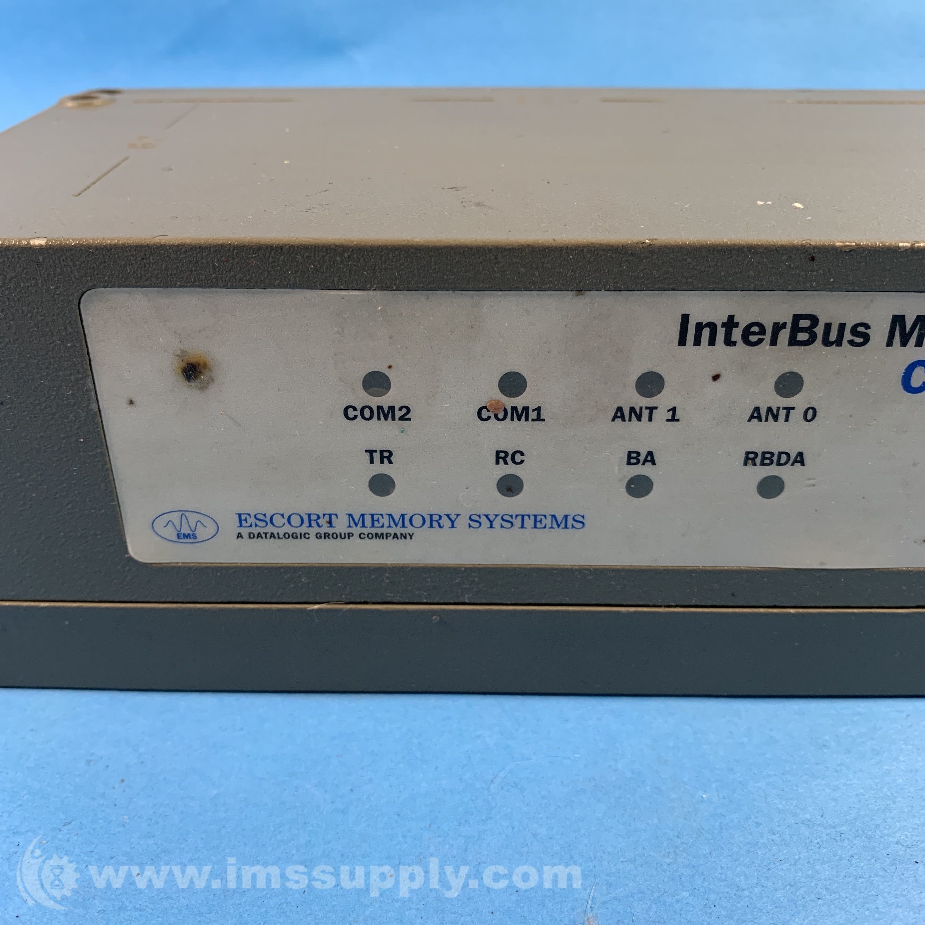 Escort Memory Systems CM21-L010 Interbus Interface Module 24VDC USIP 