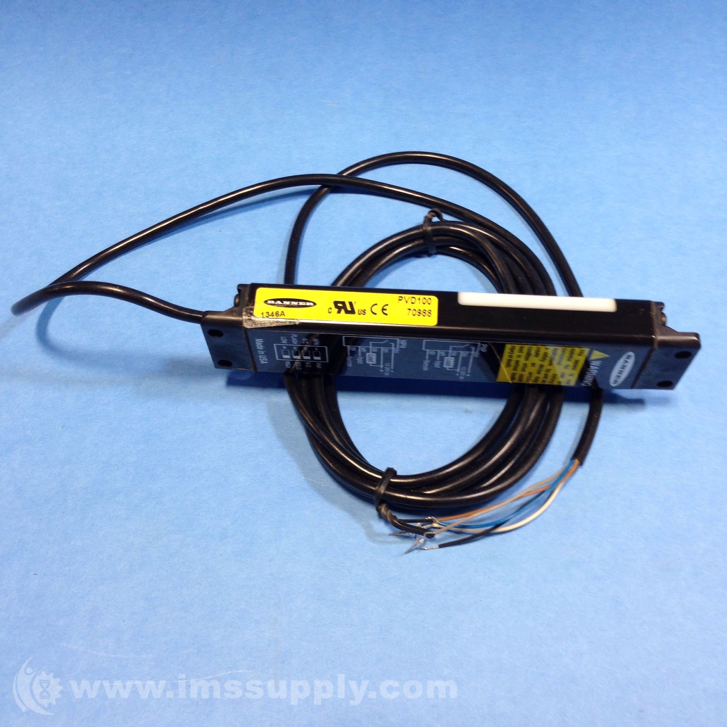 Banner PVD100 Photoelectric Sensor IMS Supply