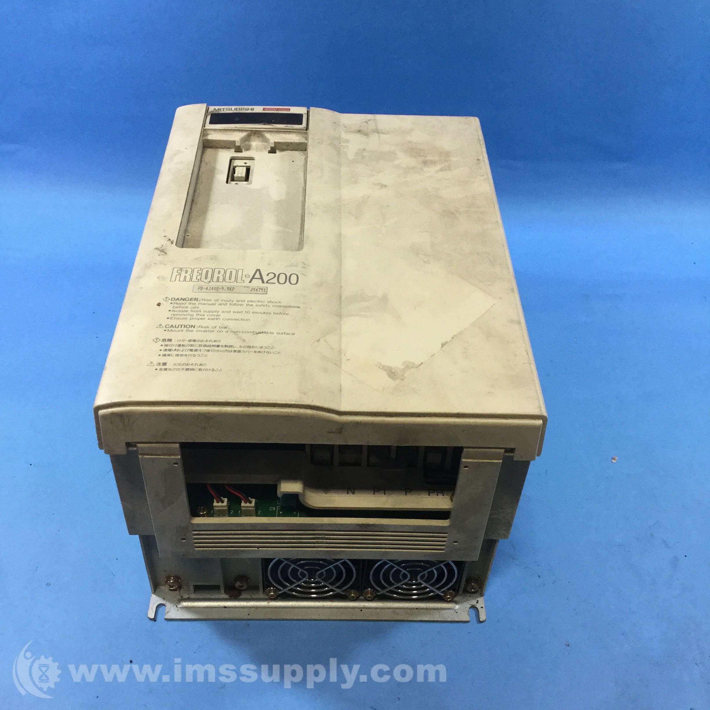 Mitsubishi Fr A240e 5 5kp Freqrol A200 400v Class Inverter Ims Supply