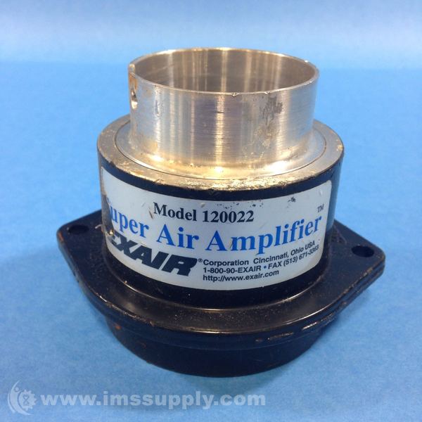 EXAIR 120022 Air Amplifier,2 In Inlet,15.5 CFM 