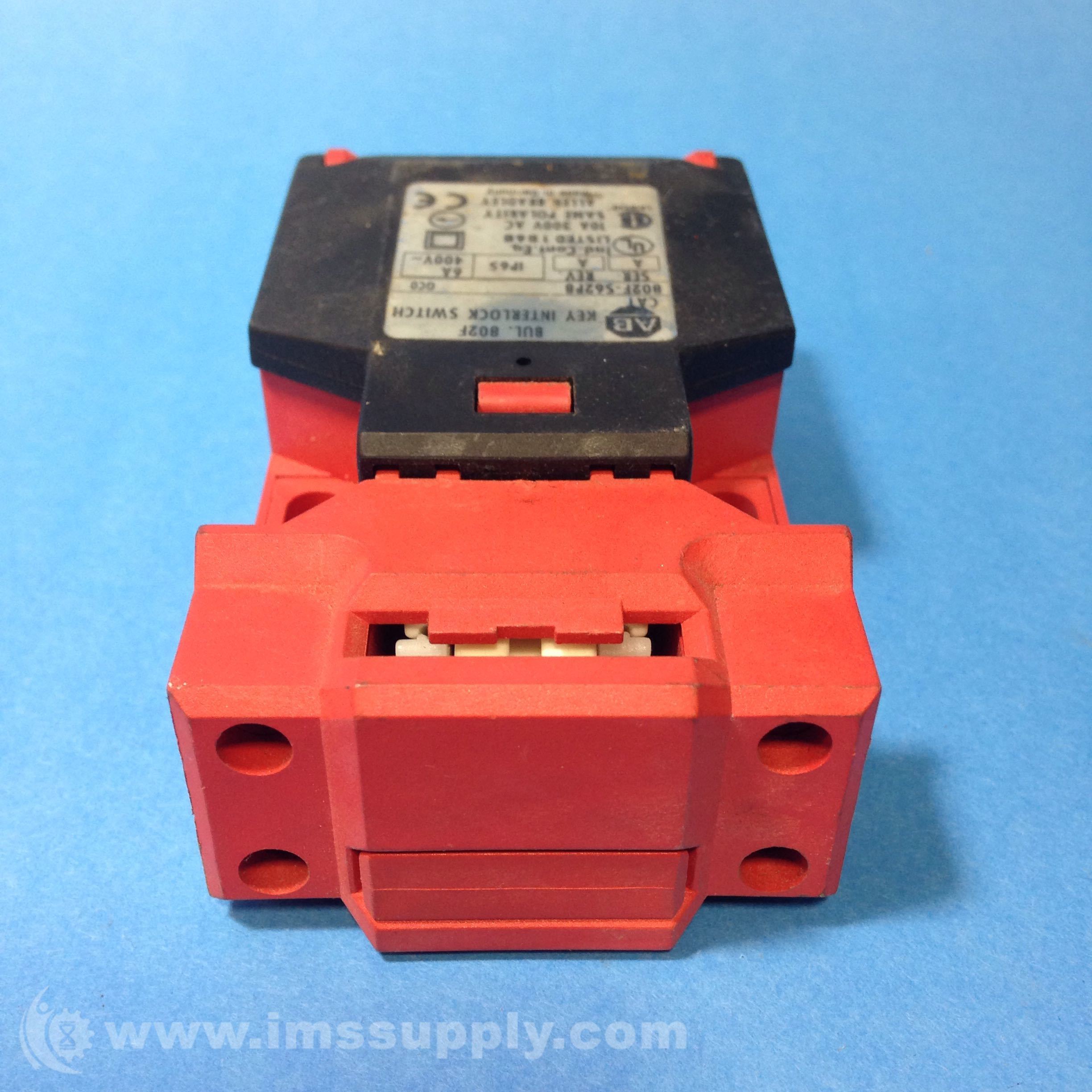 Allen Bradley 802FS62P8 Series A Key Interlock Switch IMS Supply