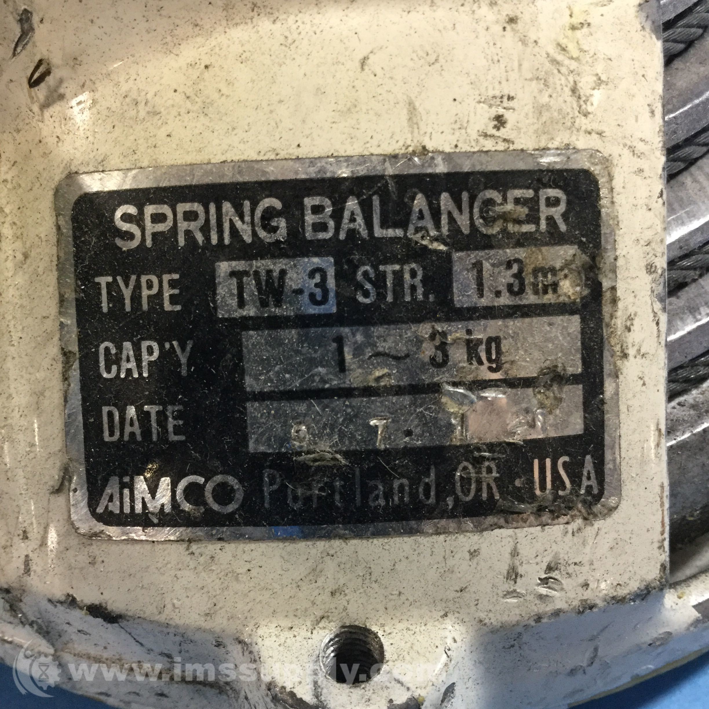 Aimco TW-3 Spring Tool Balancer - IMS Supply