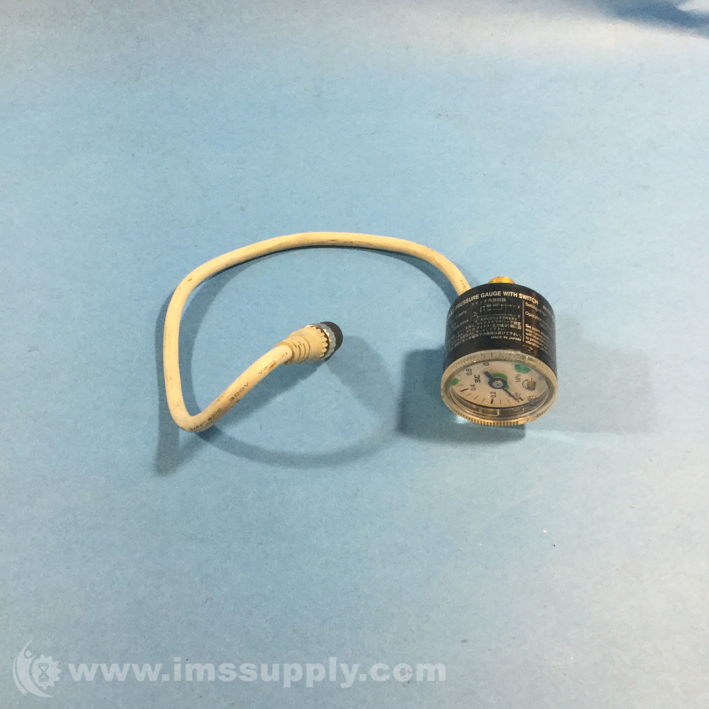 SMC GP46-10-02L5-SC Pressure Gauge with Switch - IMS Supply