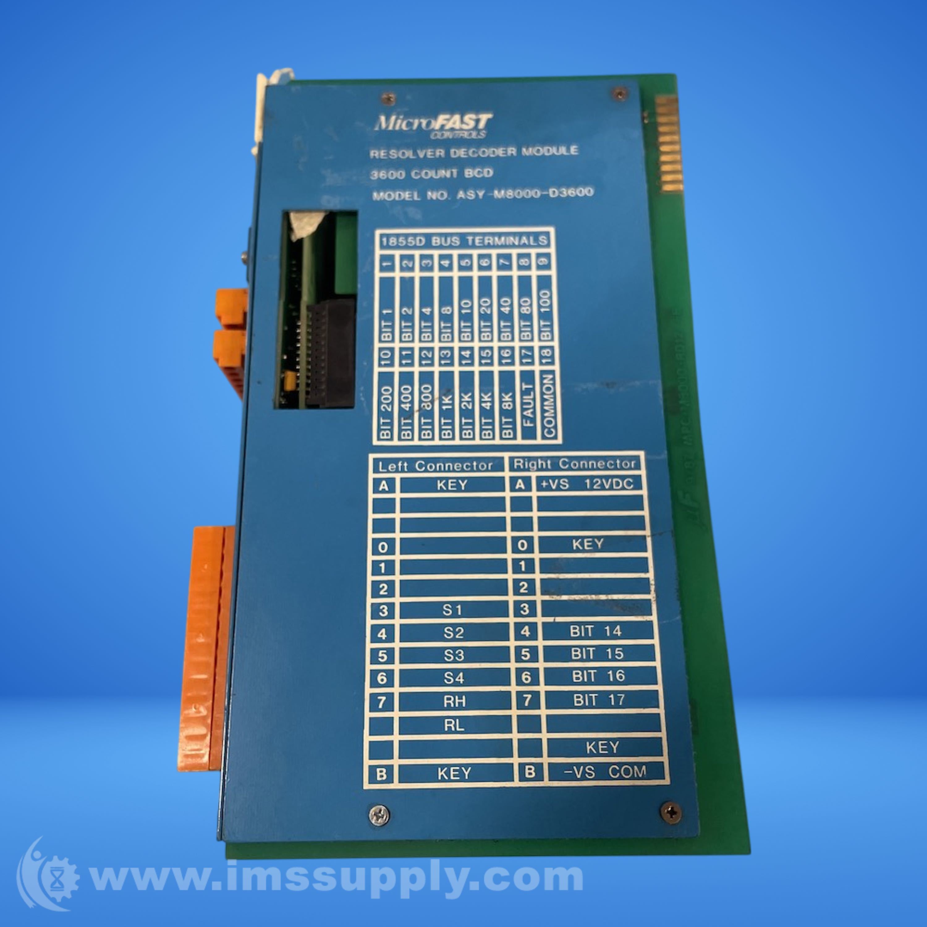 AUTOTECH CONTROLS ASY-M8000-D3600 Resolver Decoder Module - IMS Supply