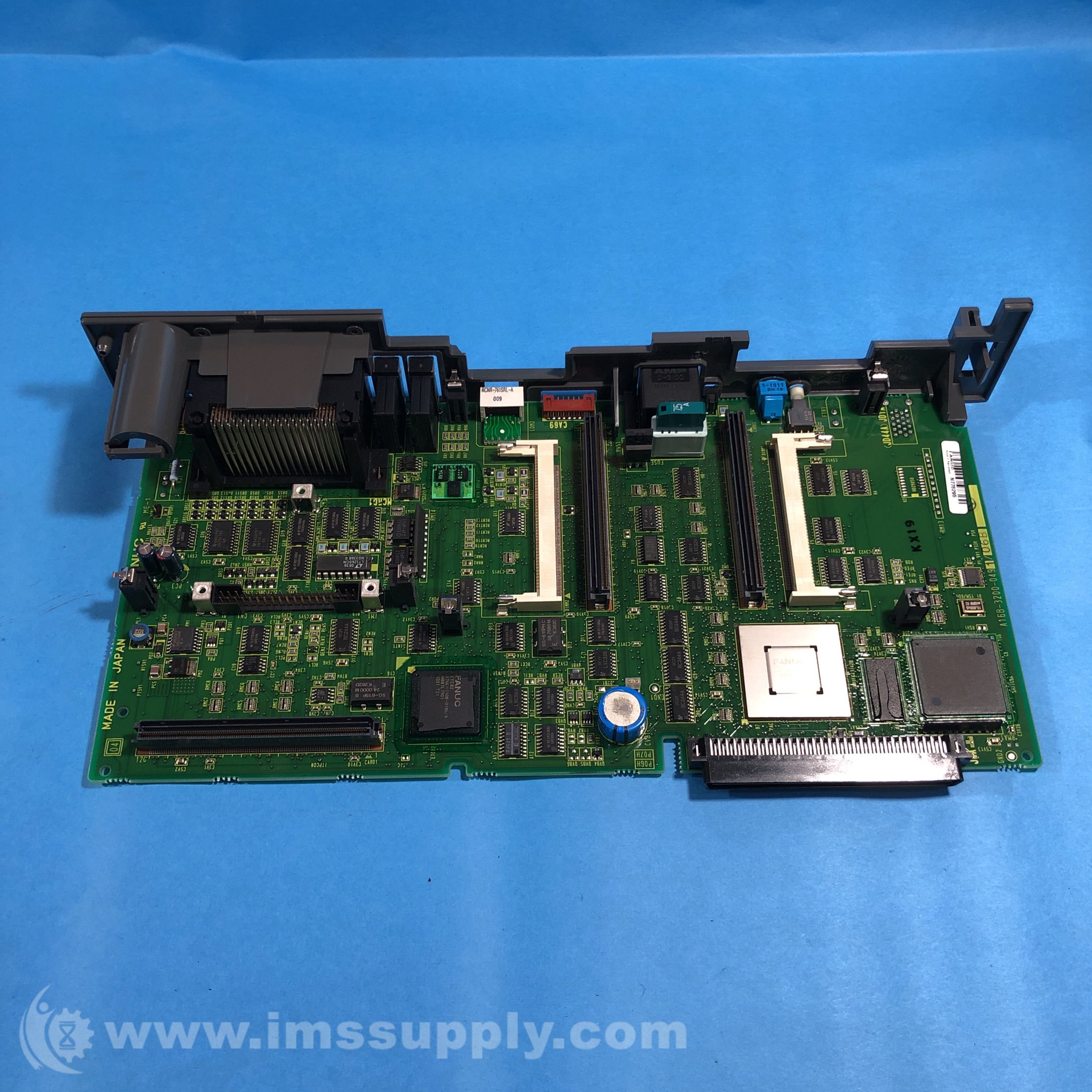 Fanuc A16B-3200-0491 ZERO i B MAIN CPU PCB (FOR PMC- SB7 Fanuc A16B-3200-0491 ZERO i B MAIN CPU PCB (FOR PMC- SB7