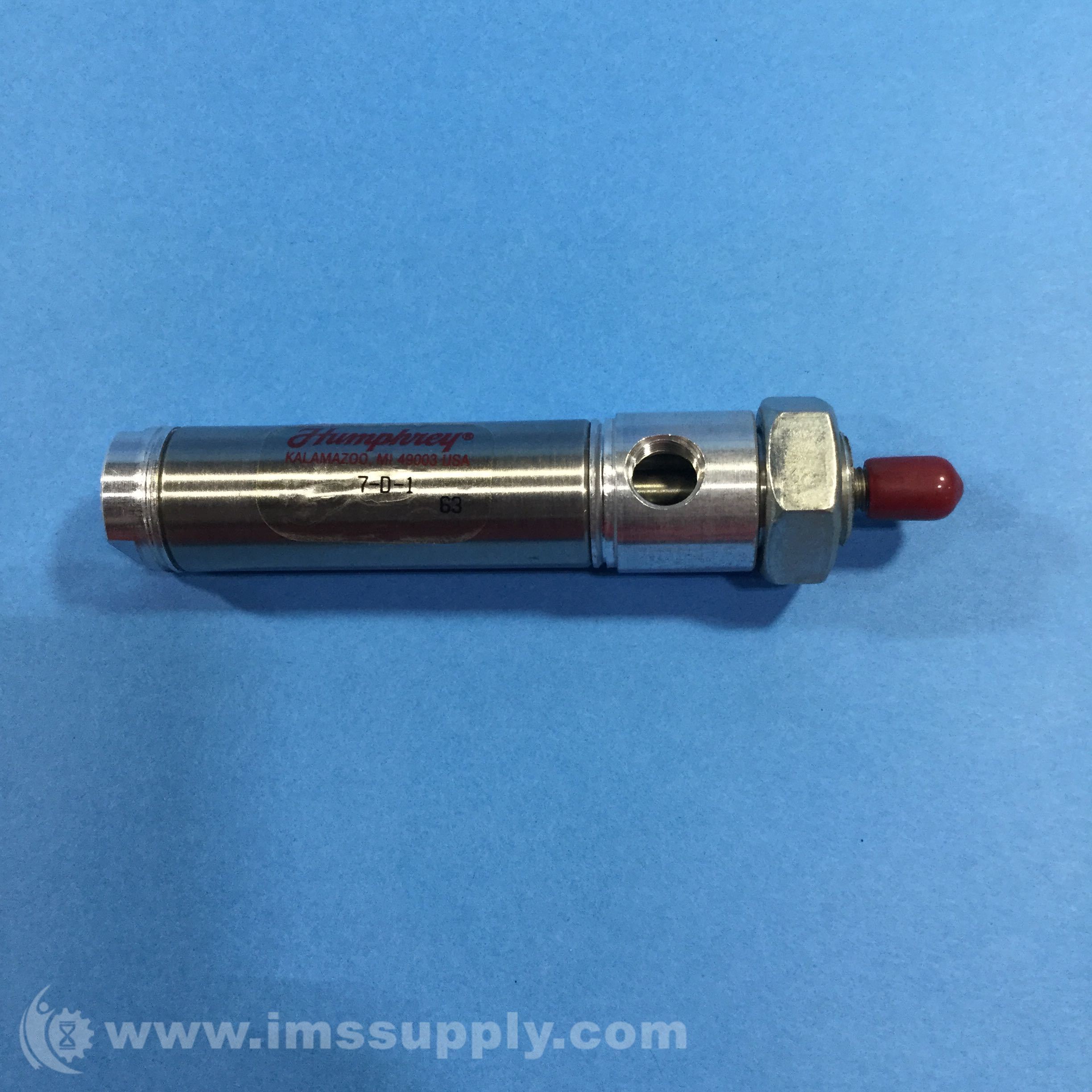 Humphrey 7D1 Pneumatic Cylinder, 3/4In Bore, 1In Stroke IMS Supply