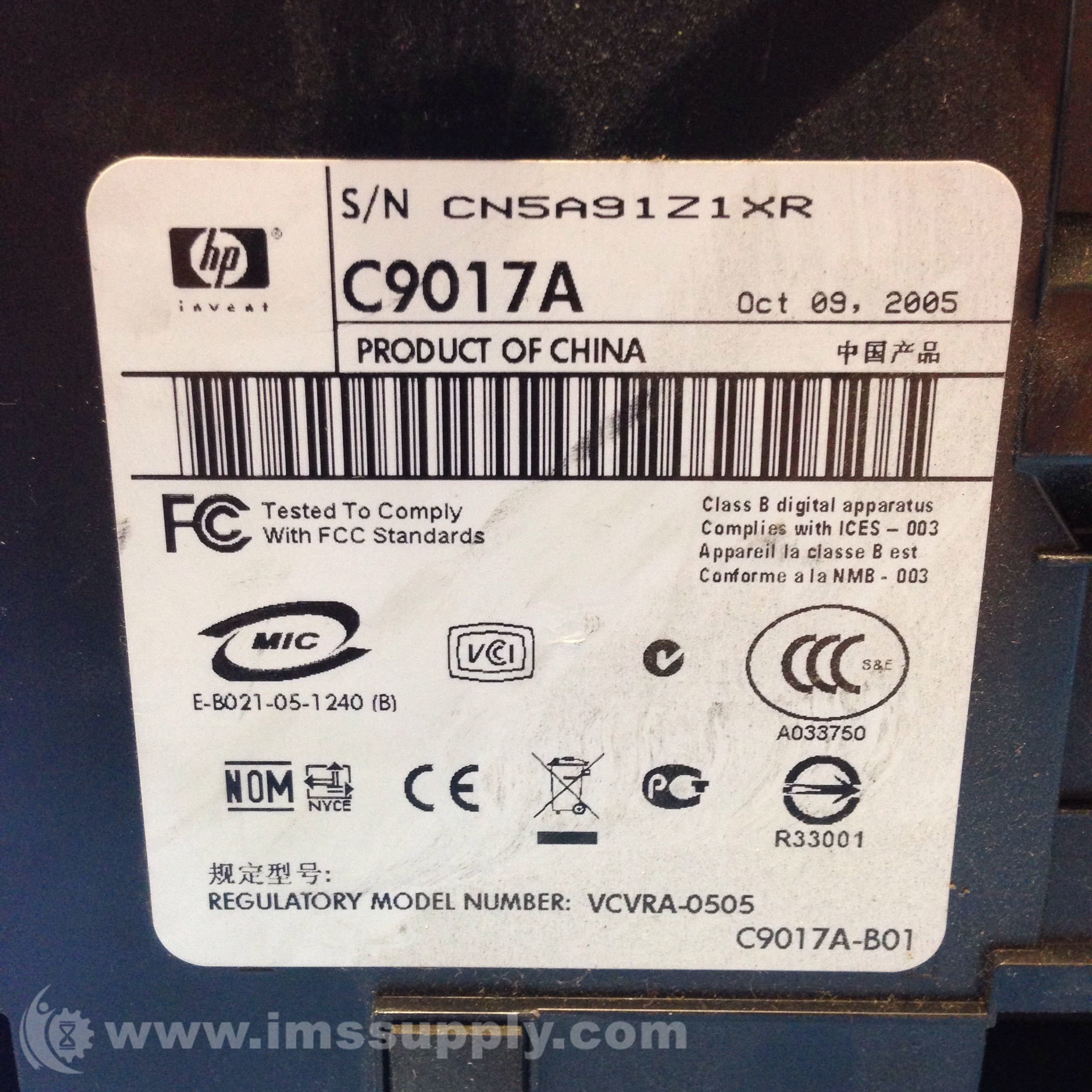 hp C9017A Photo Printer - IMS Supply