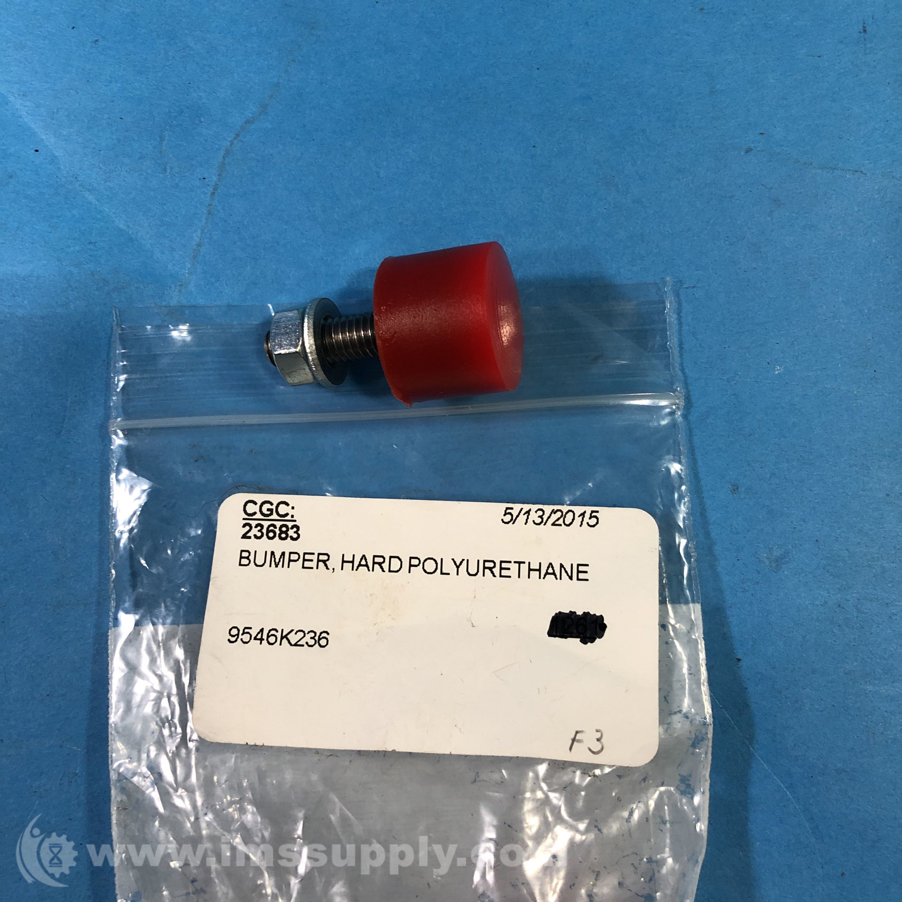 McMasterCarr 9546K236 Heavy Duty ThreadedStud Bumper IMS Supply