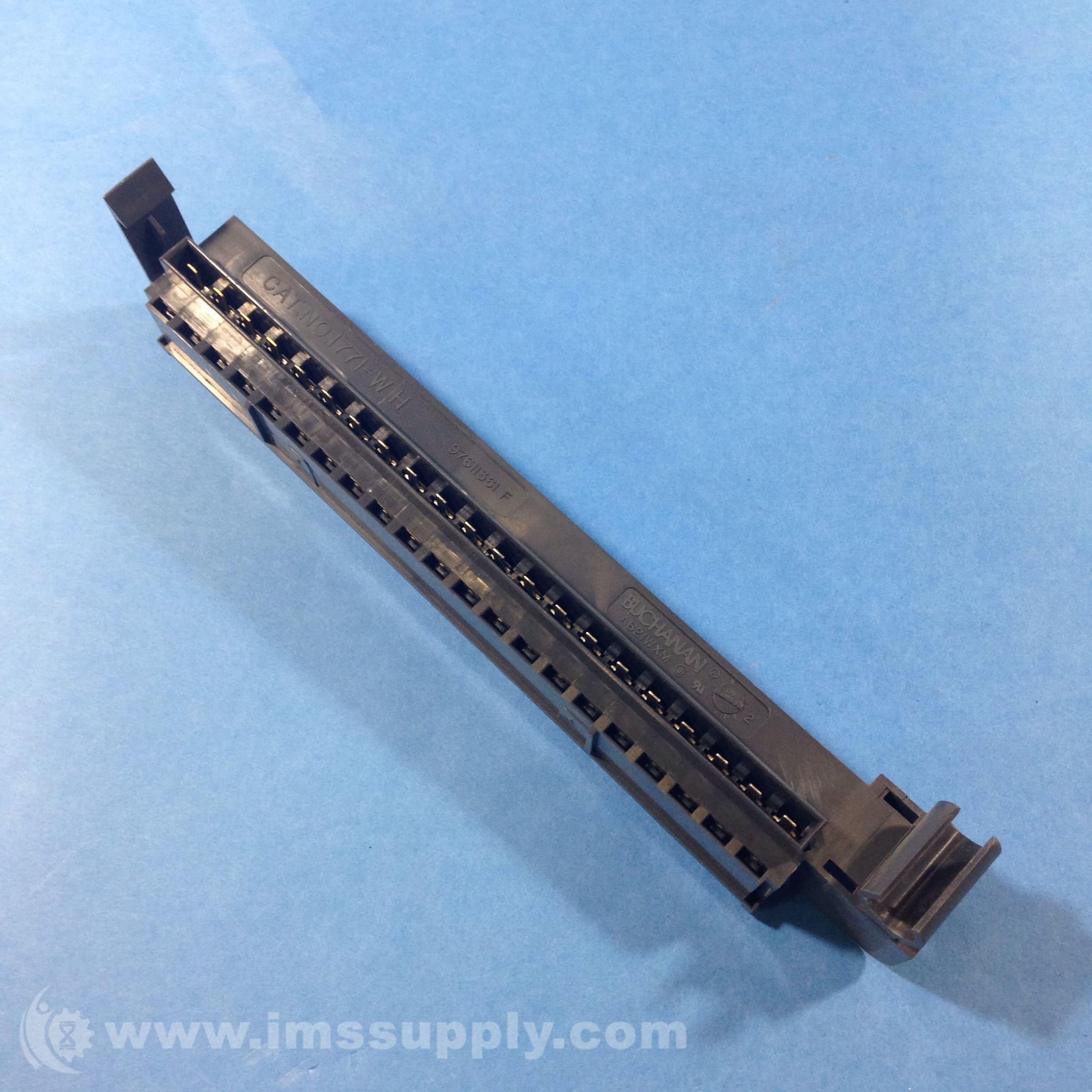 Buchanan Terminal Blocks 1171WH Module Arm Strip Block Terminal IMS