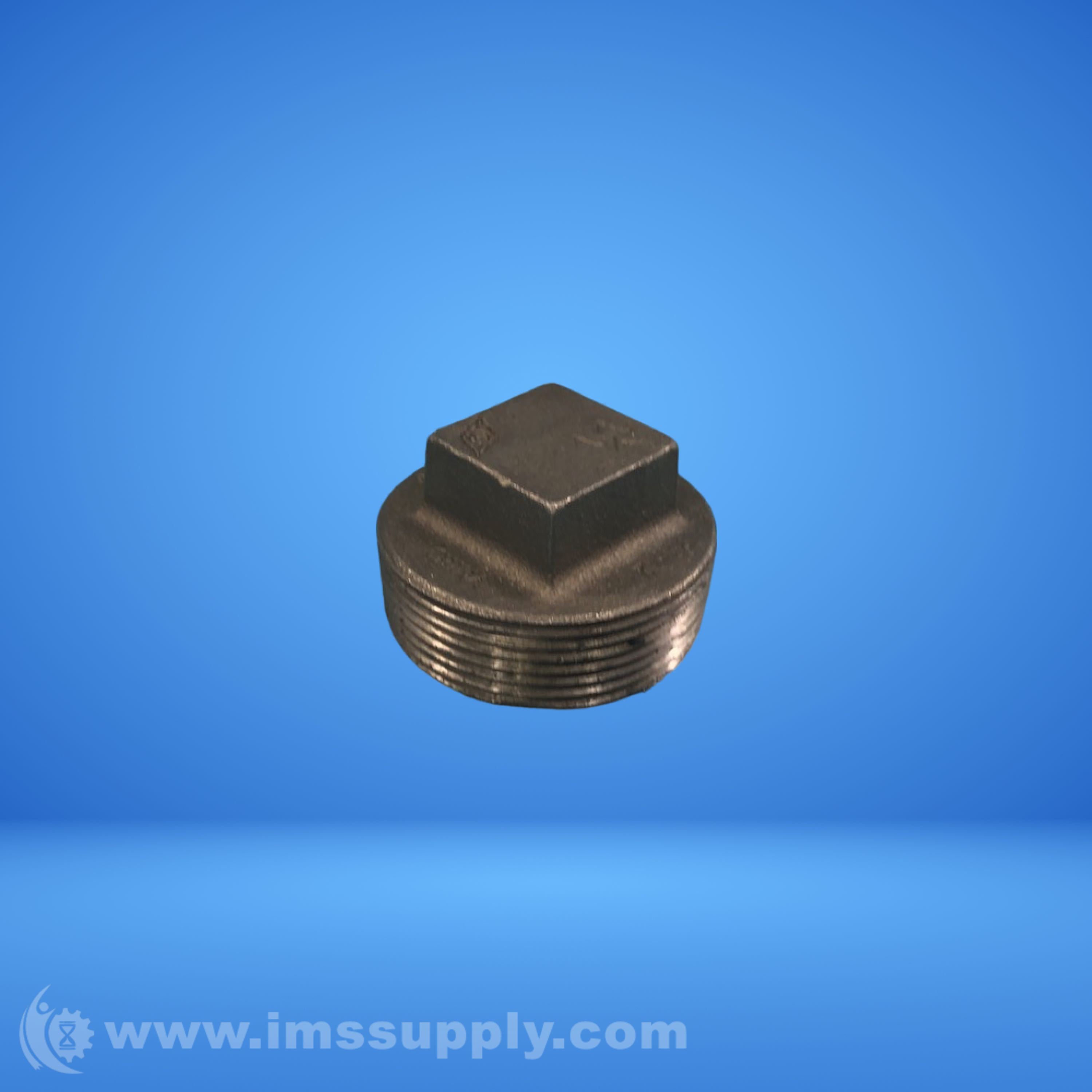 Worldwide Sourcing 2-1/2 inch Threaded Iron Plug - IMS Supply