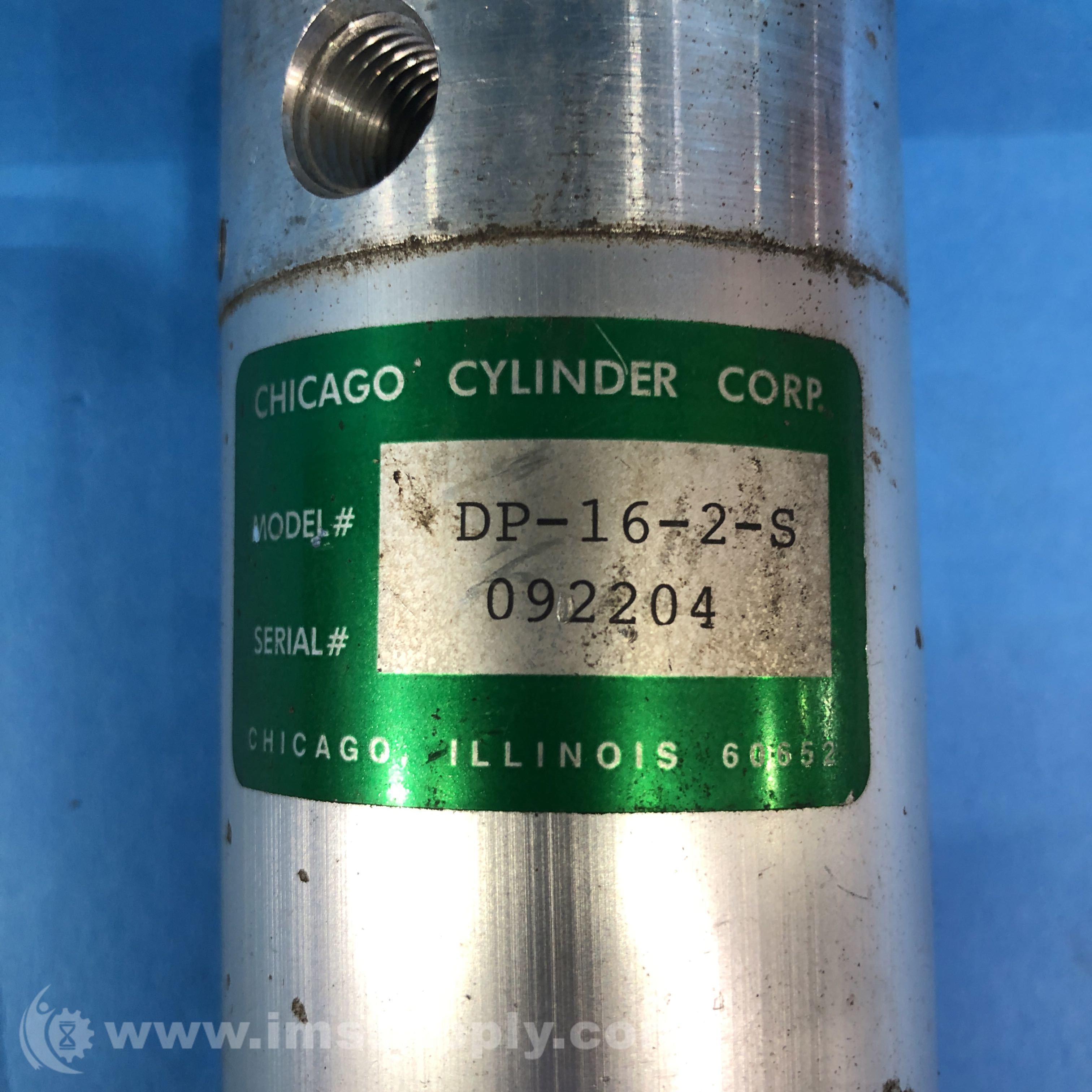 Chicago Cylinder DP162S Pneumatic Cylinder IMS Supply