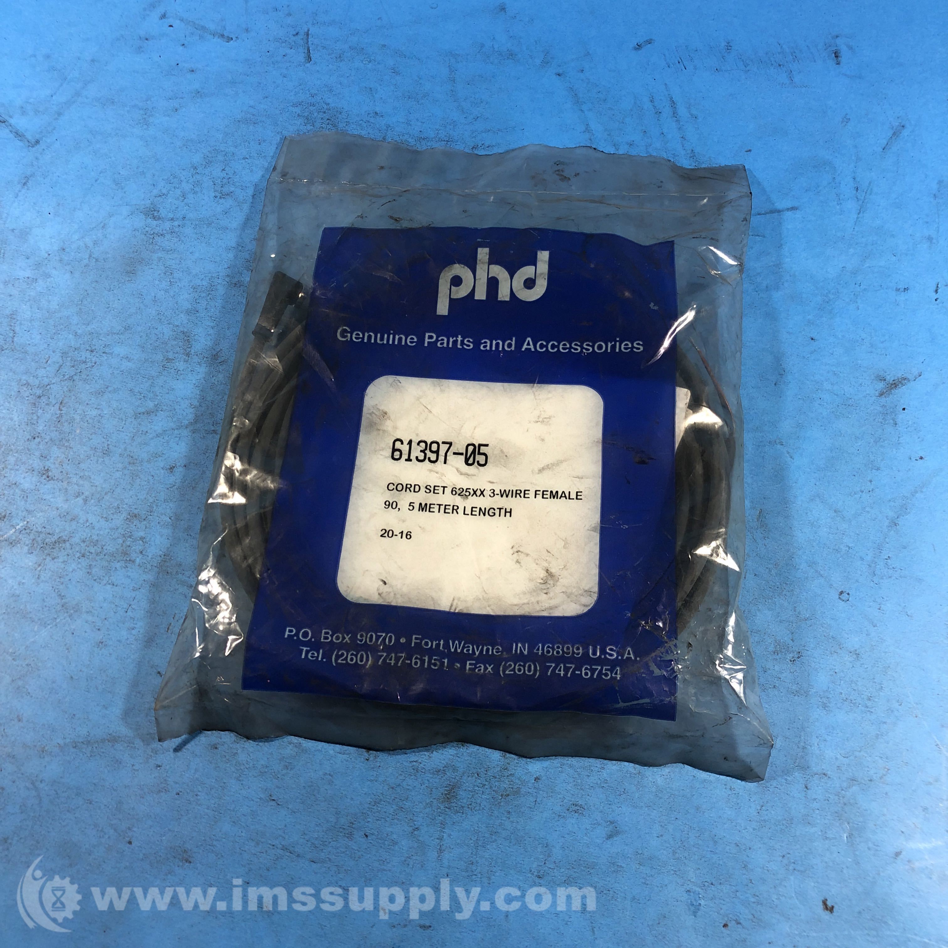 Phd Inc 61397-05 Cord Set - IMS Supply