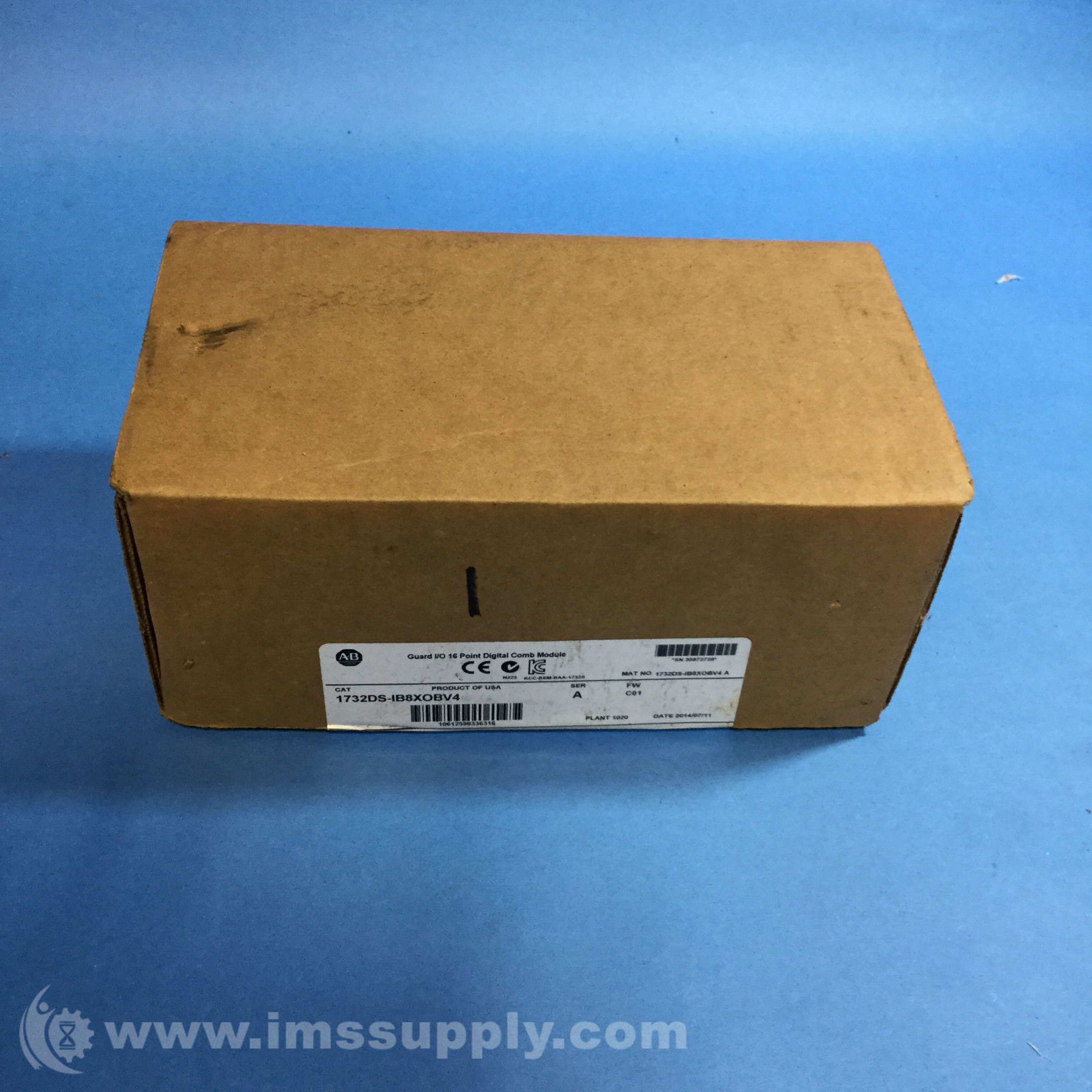 Allen Bradley 1732DS-IB8XOBV4 DeviceNet Safety I/O Module - IMS Supply