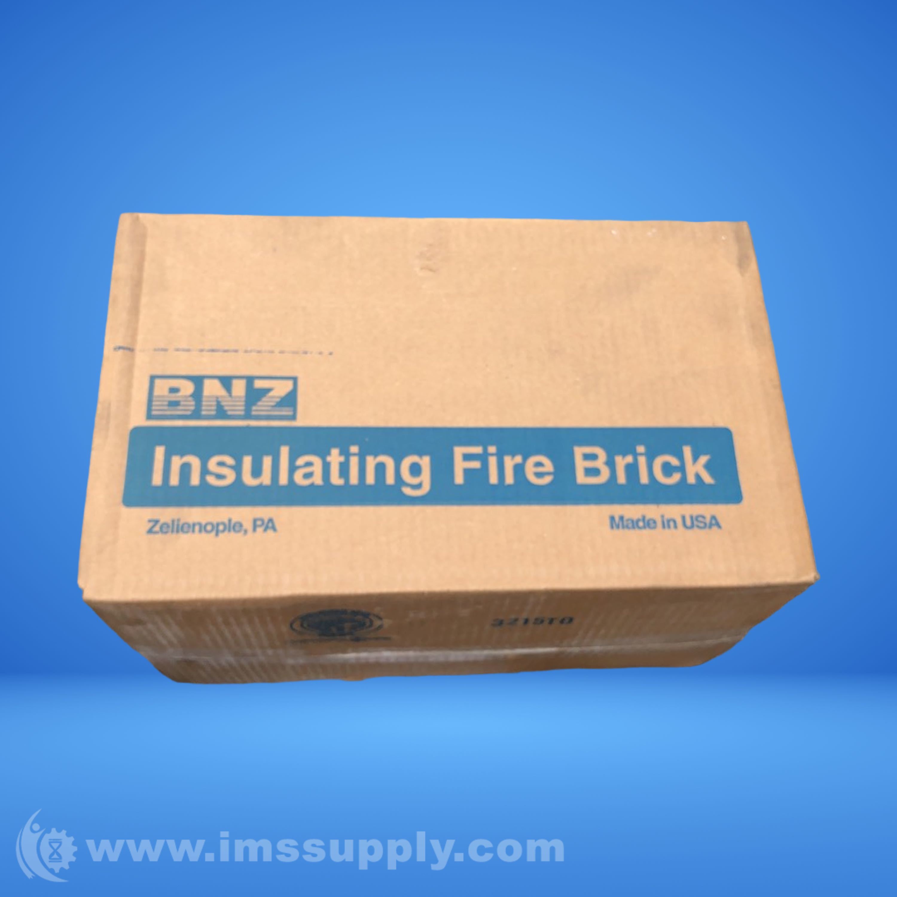 BNZ Materials PA-23 1 ARCH Box of 10 Insulating Fire Bricks - IMS Supply