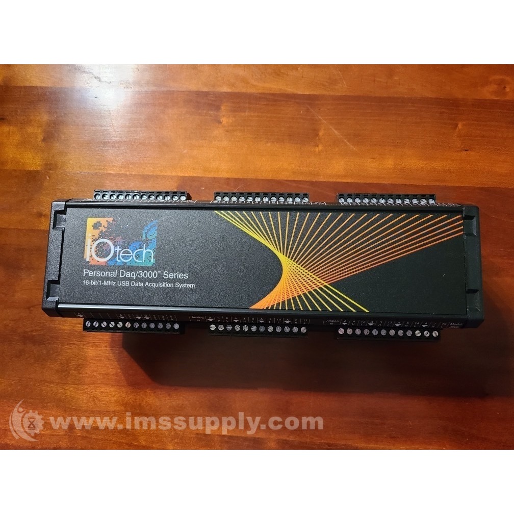 IOTech Personal DAQ/3000 USB-Based, 16-bit, Multifunction Module - IMS ...