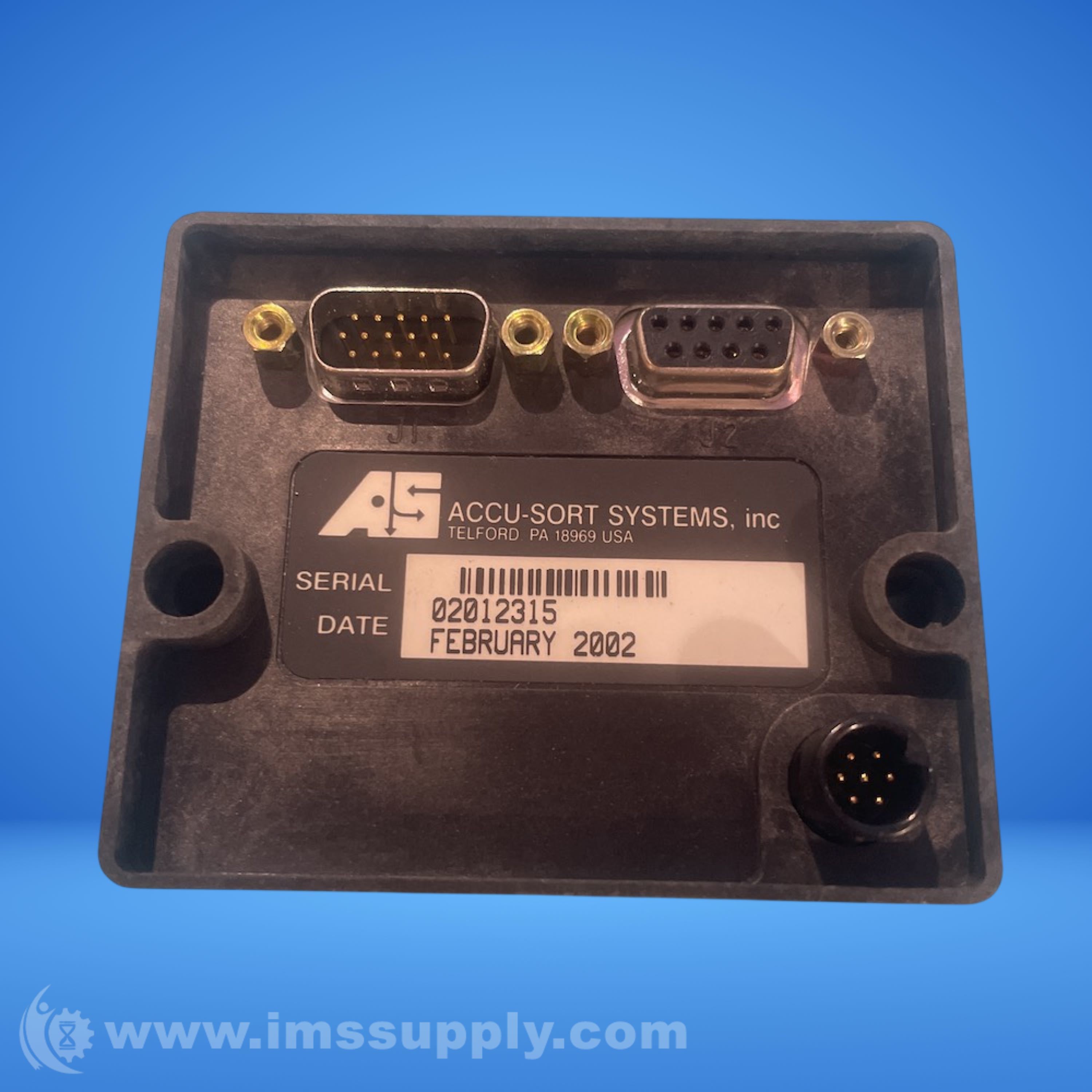 Accu Sort 02012315 Control Module - IMS Supply