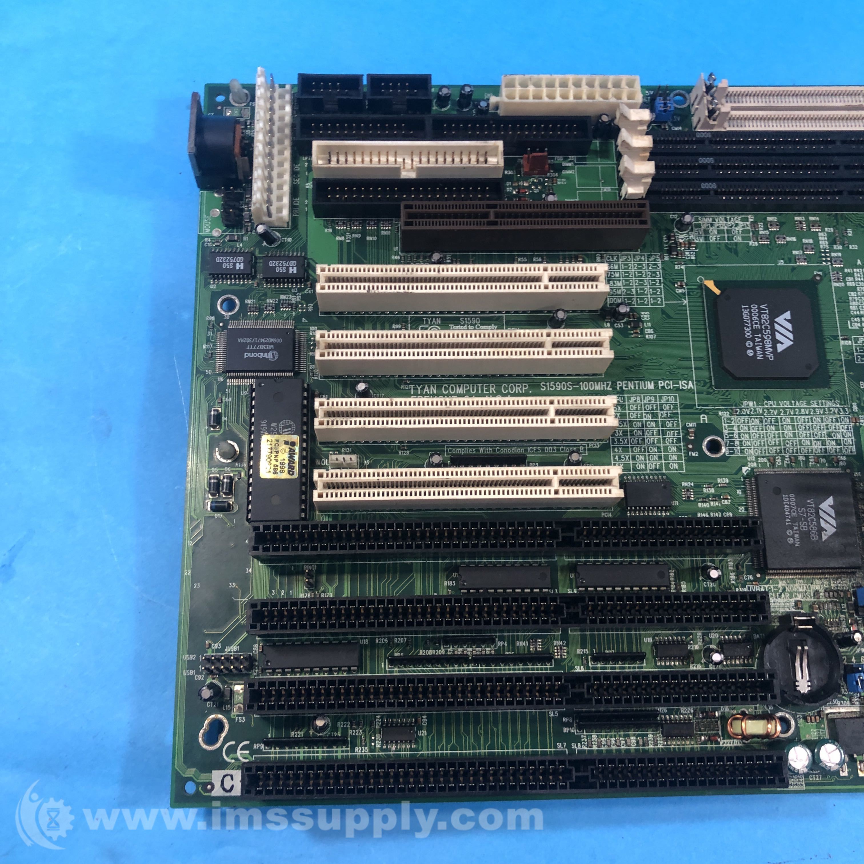 Tyan Computer Corporation S1590S-100MHZ Motherboard Socket - IMS Supply