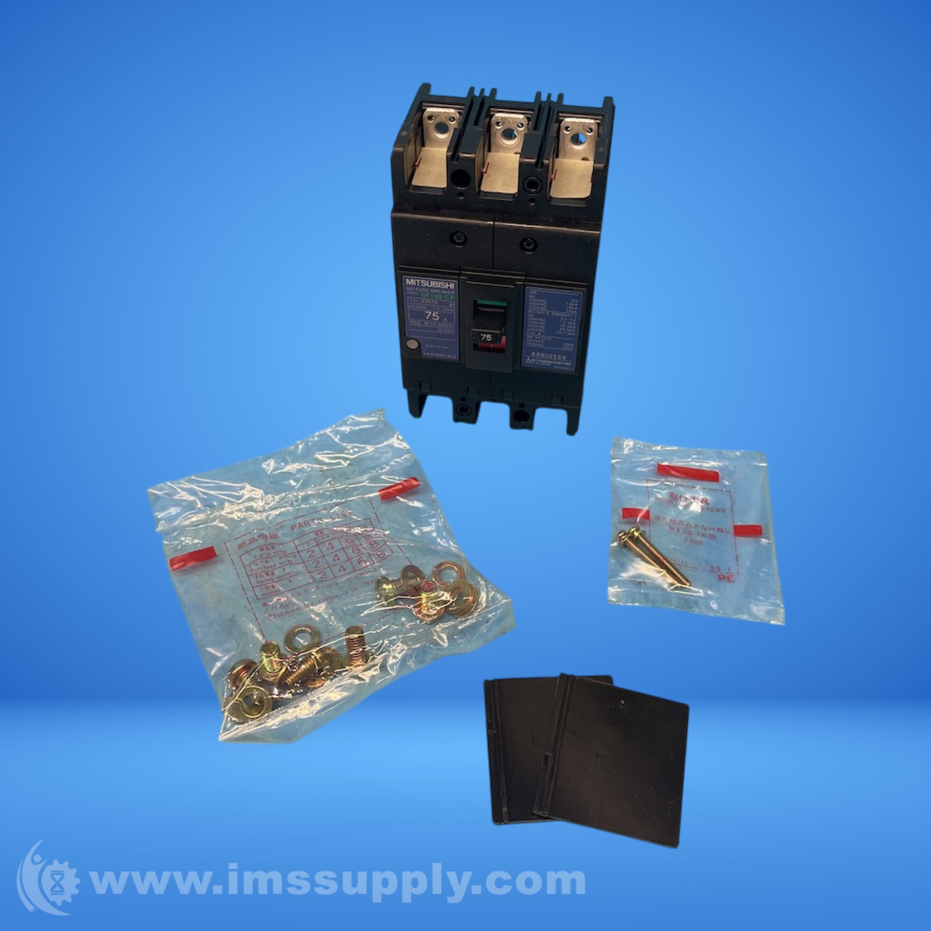 Mitsubishi NF100-CP No-Fuse Circuit Breaker - IMS Supply