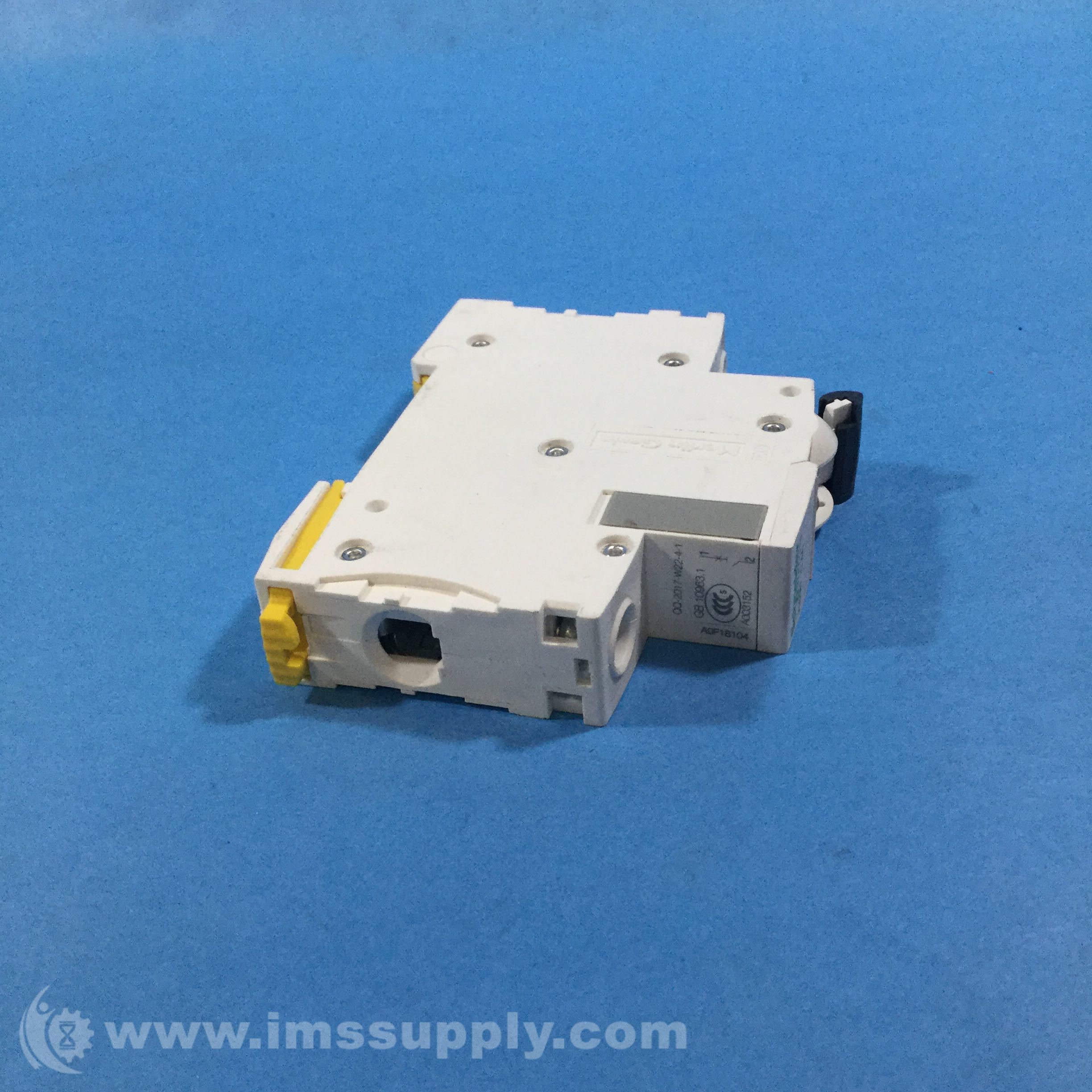 Schneider Electric IC65N C 4A Circuit Breaker, 4 Amp - IMS Supply
