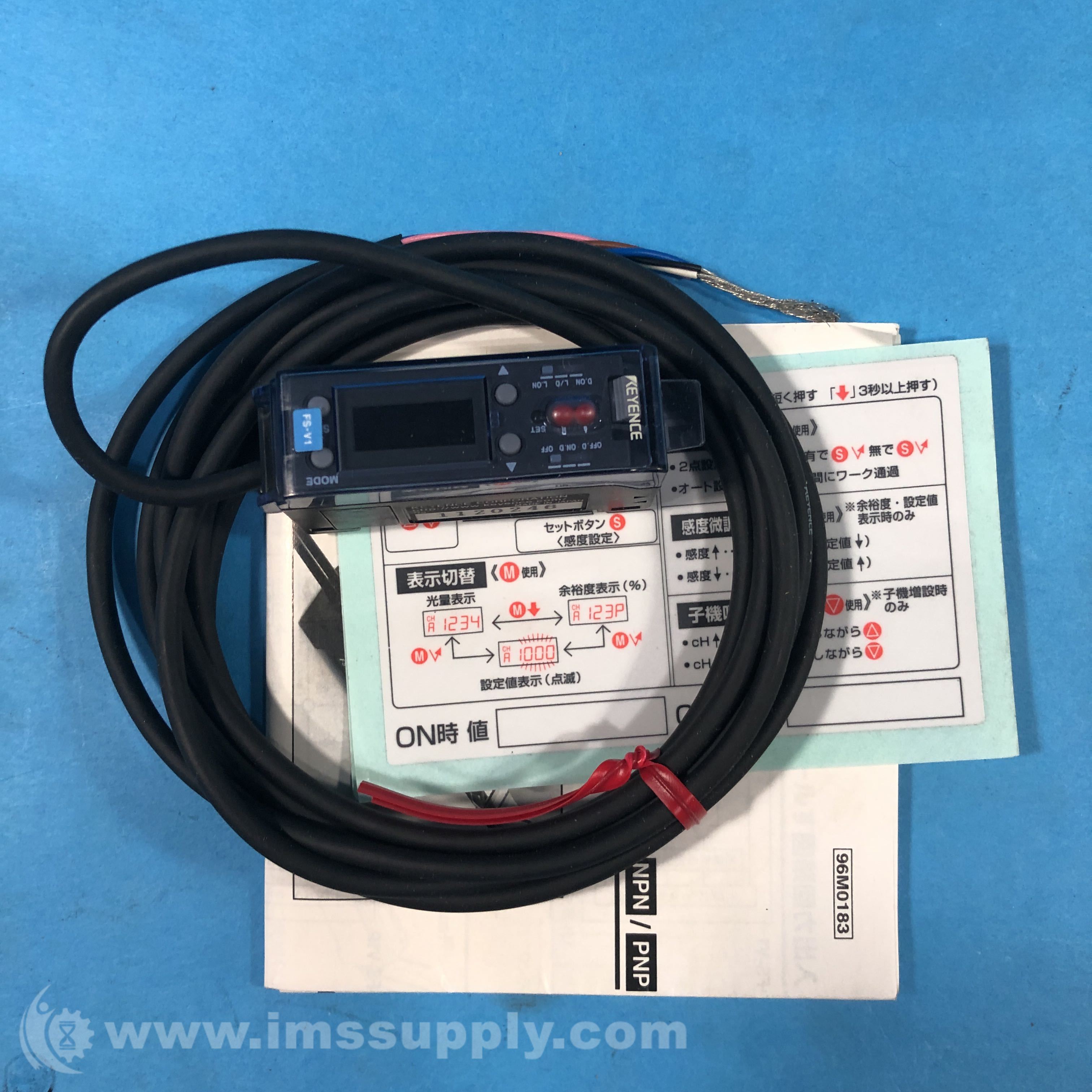 Keyence FS-V1 Fiber Amplifier - IMS Supply