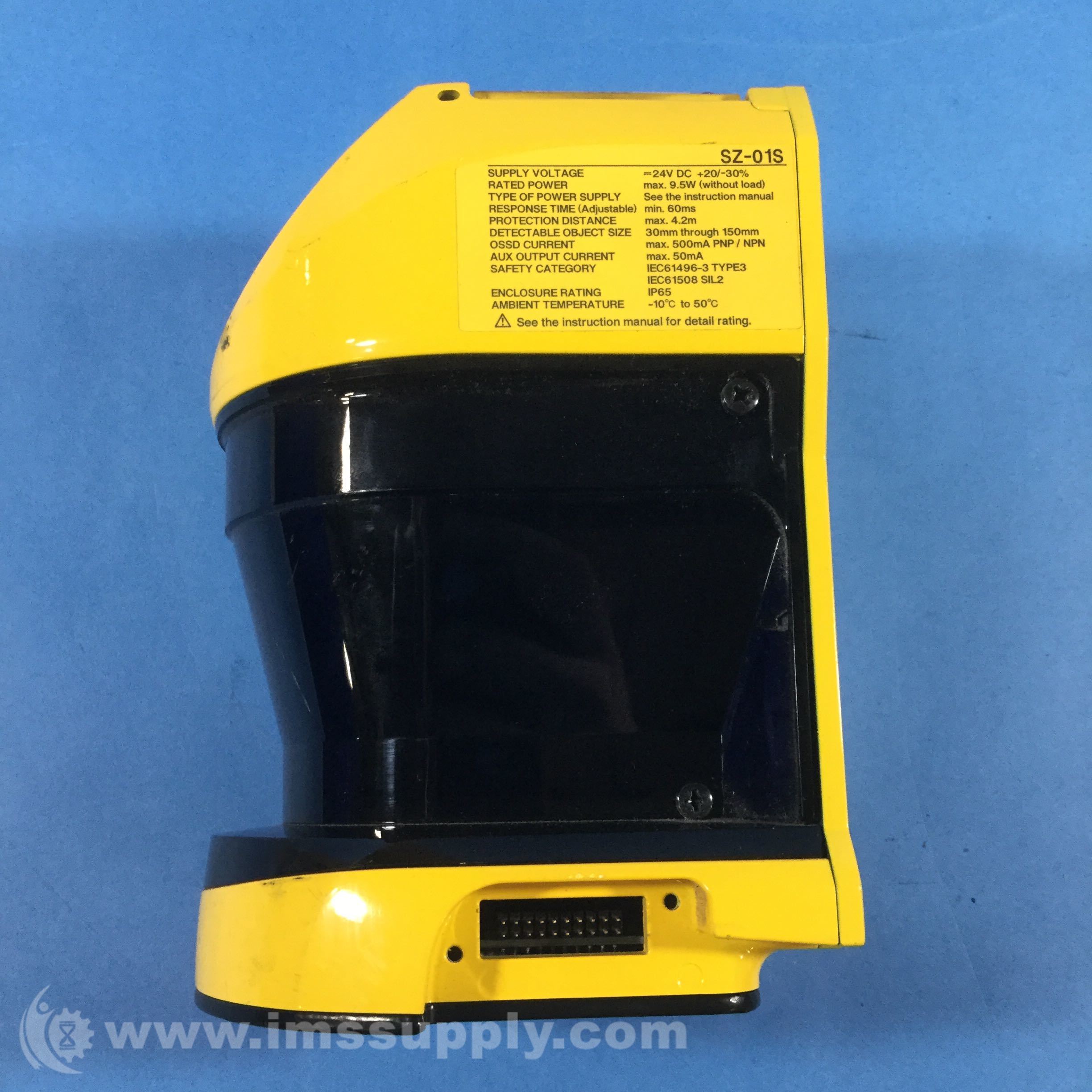 Keyence Corp SZ01S Main Unit, Singlefunction Type Safety Laser IMS