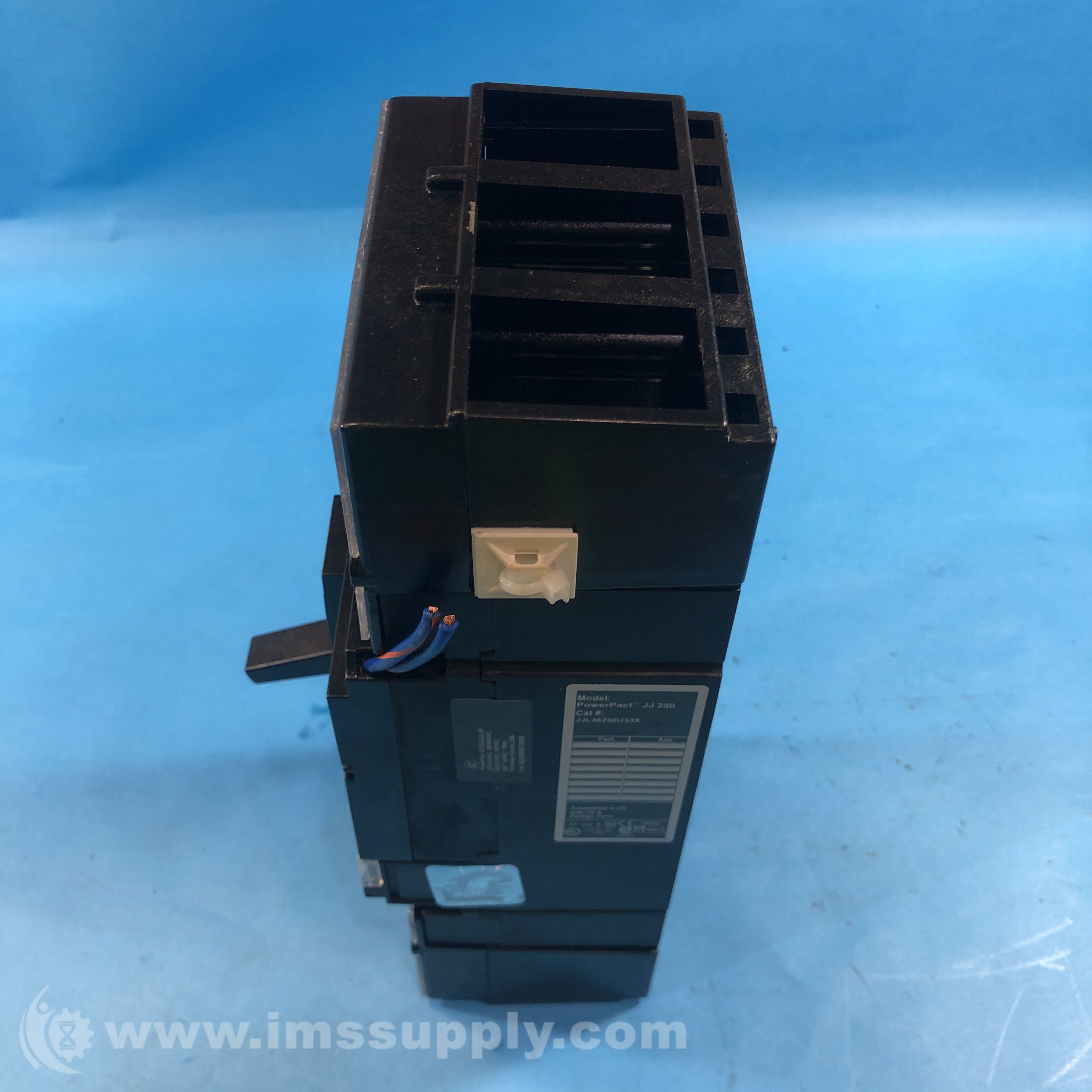 Square D JJ 250 3Pole PowerPact Circuit Breaker IMS Supply