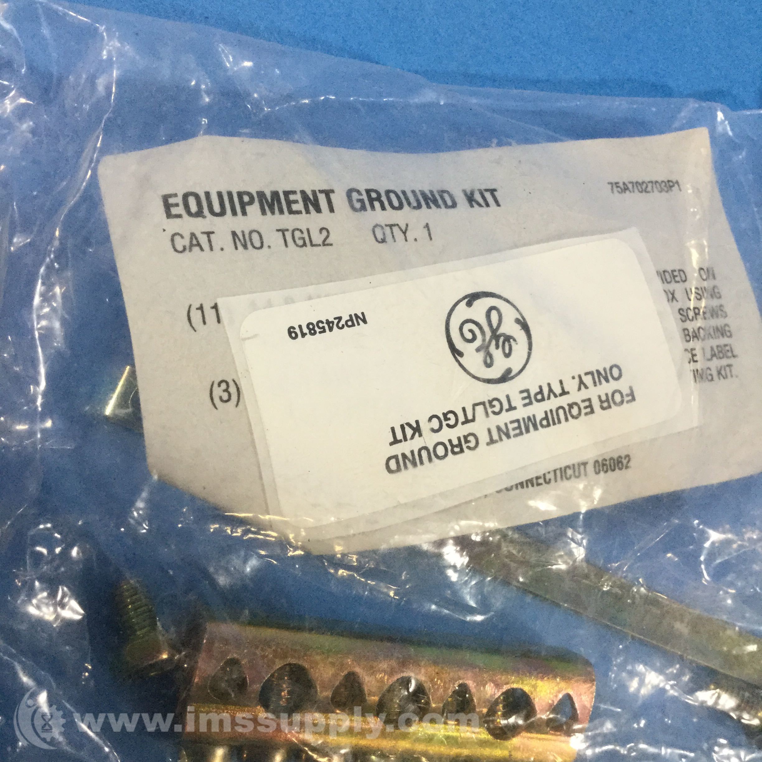 General Electric TGL2 Equipment Ground Kit - IMS Supply