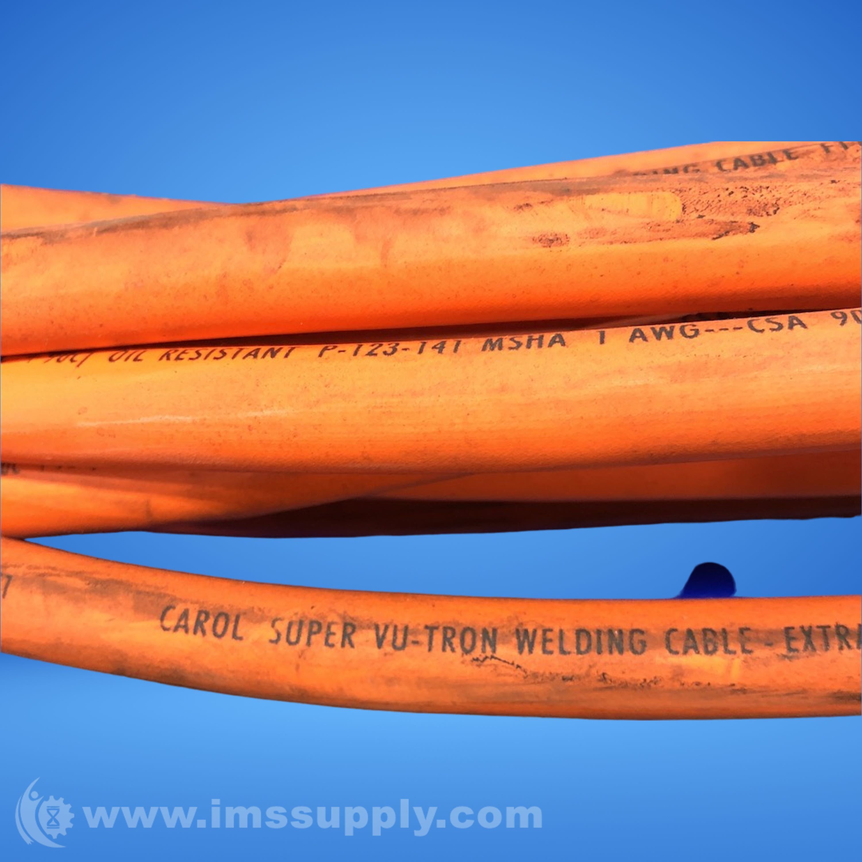 Carol Super VUTRON Welding Cable Extra Flexible (UL) 600 Volt IMS