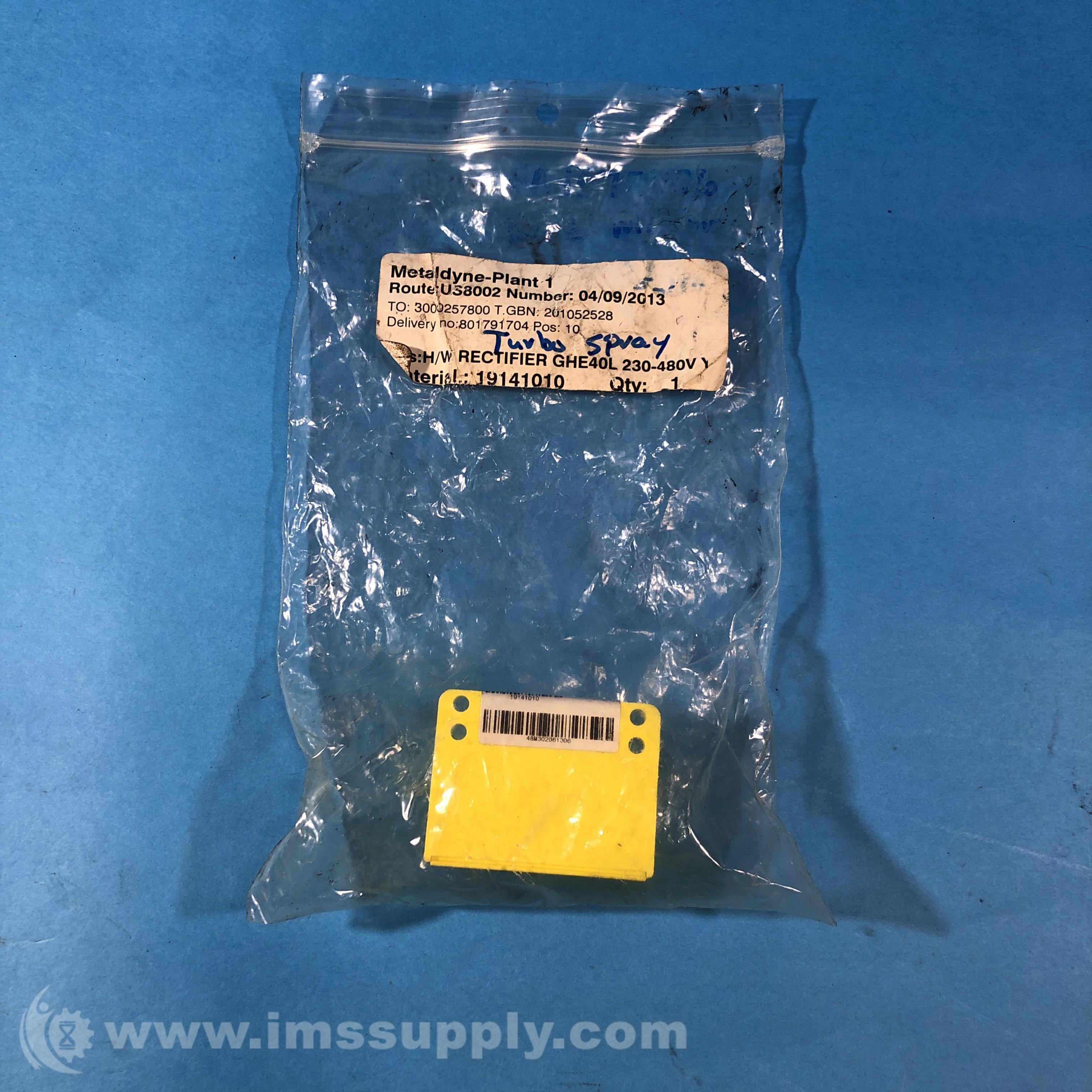 Nord 19141010 D-22941 Brake Rectifier AC200-480V - IMS Supply