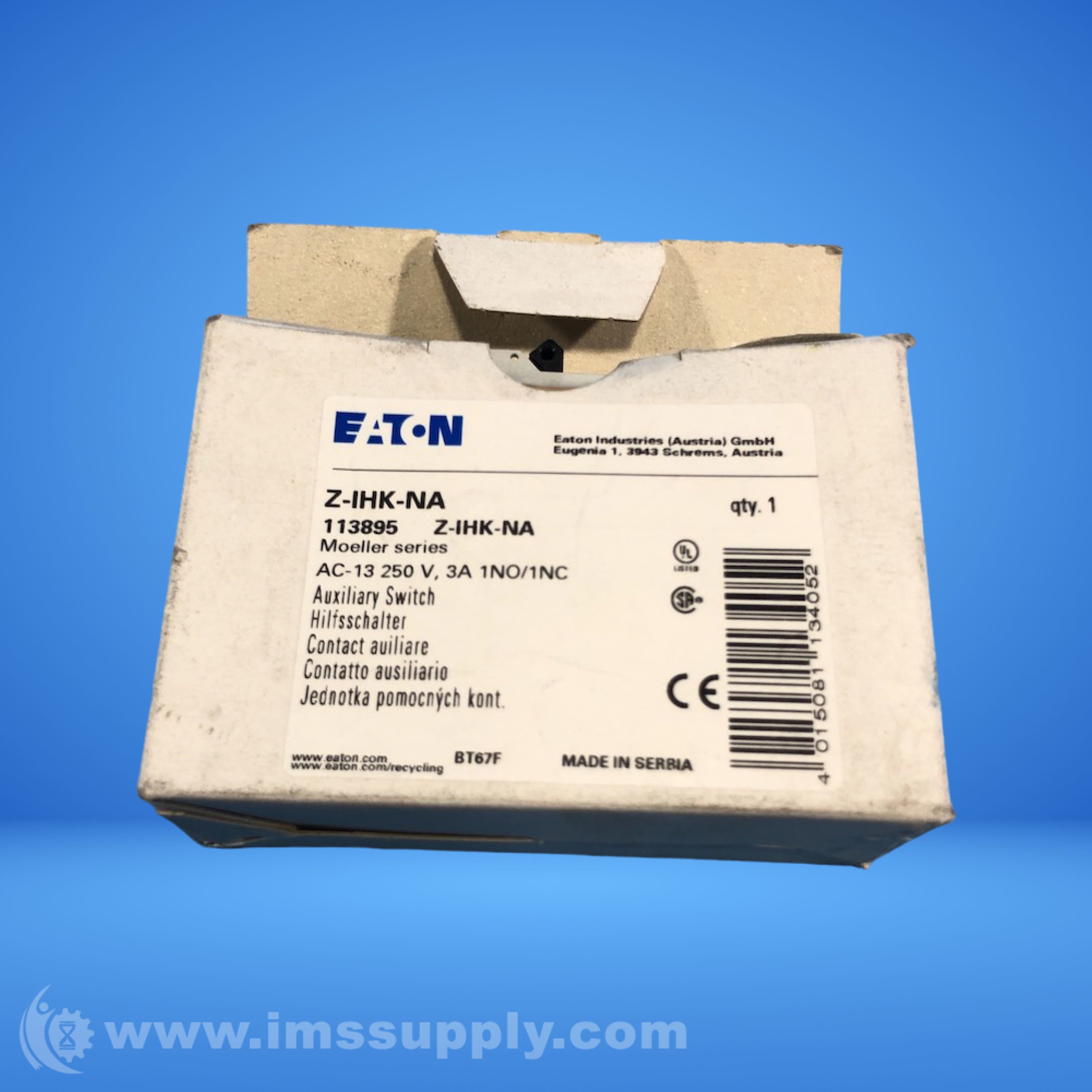 Eaton ZIHKNA IMS Supply