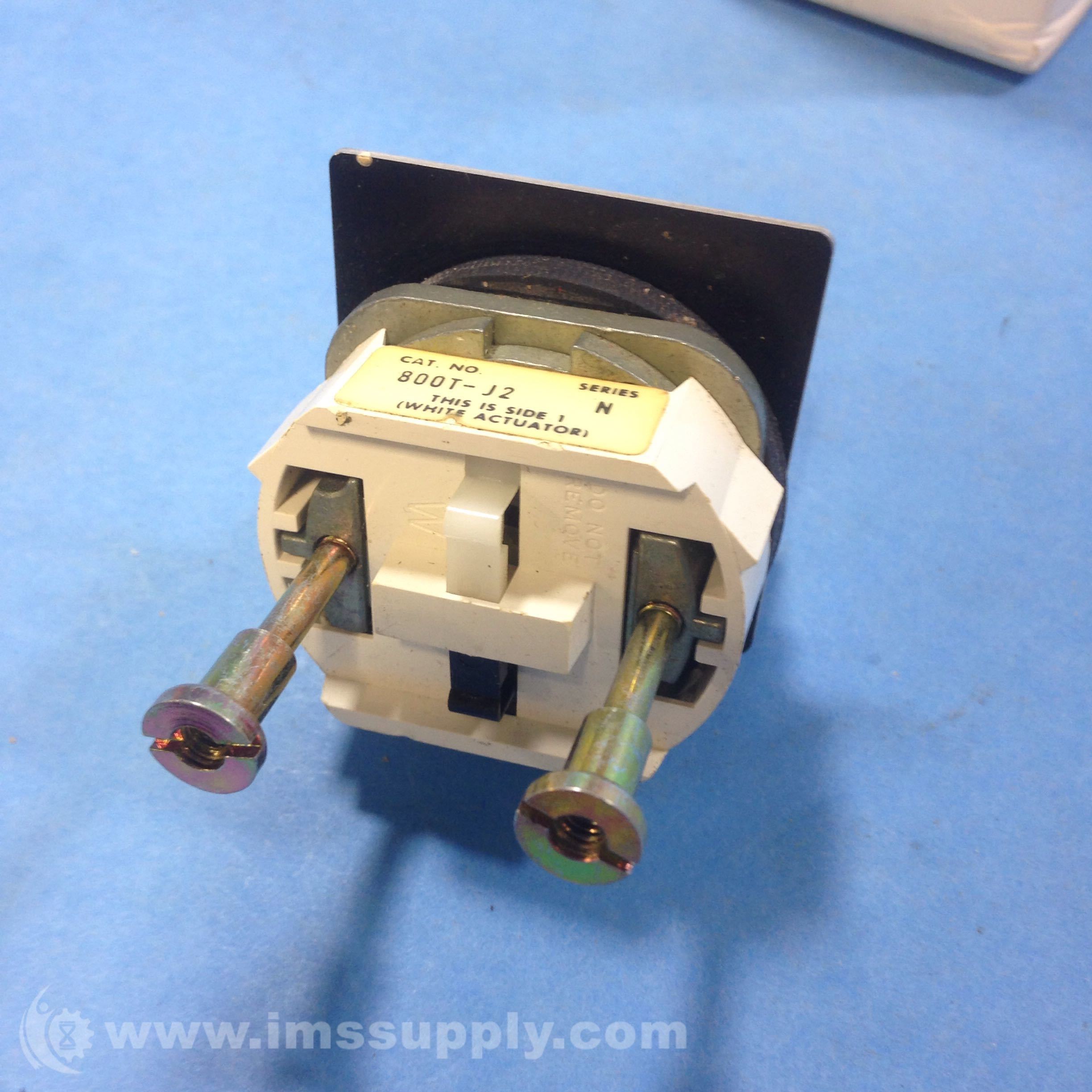 Allen Bradley 800T-J2 30mm Selector Switch, 800T PB - IMS Supply