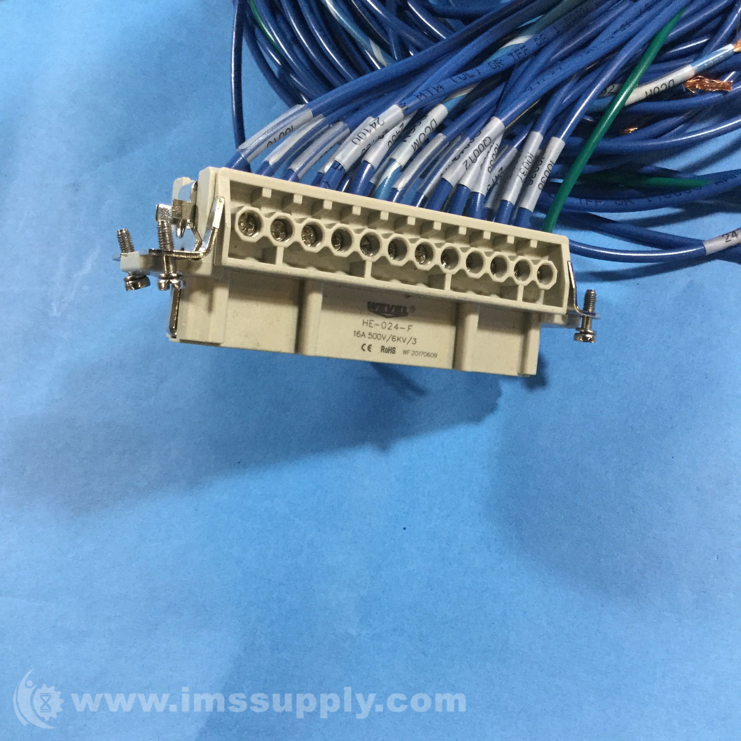 TE Connectivity HE-024-F Heavy Duty Connector Insert, HDC Series - IMS ...