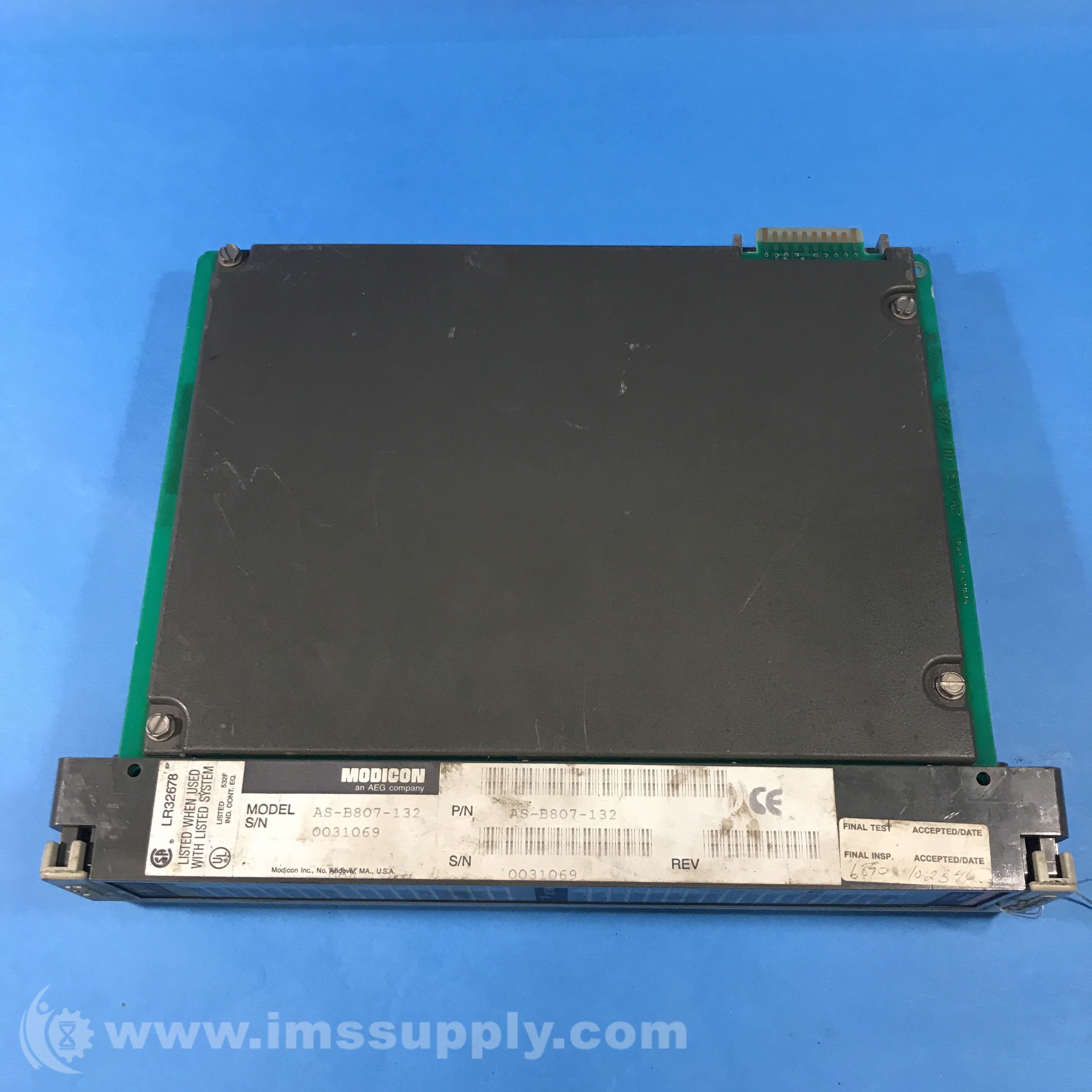 Modicon AS-B807-132 Input Module - IMS Supply