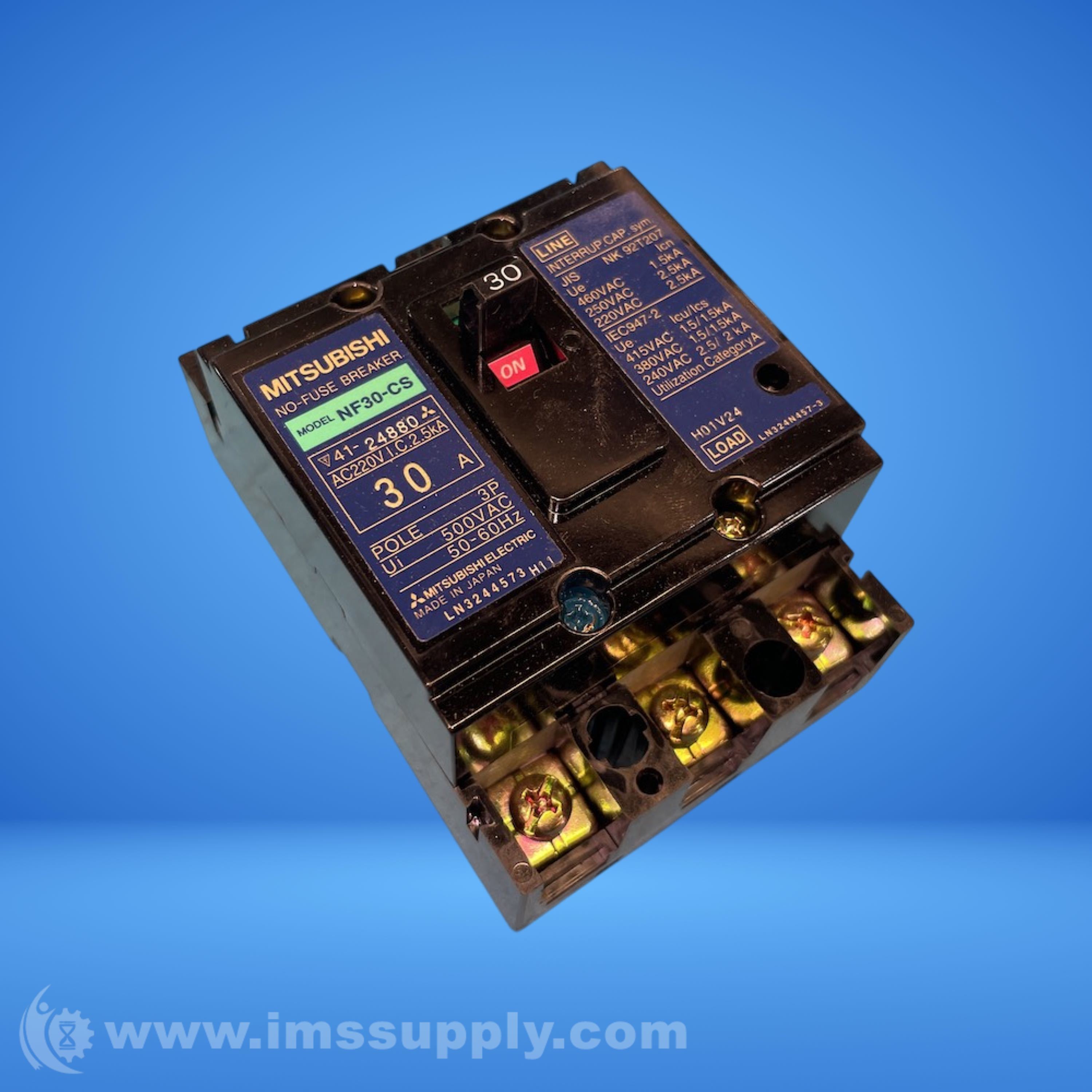 Mitsubishi NF30-CS 3P Circuit Breaker - IMS Supply
