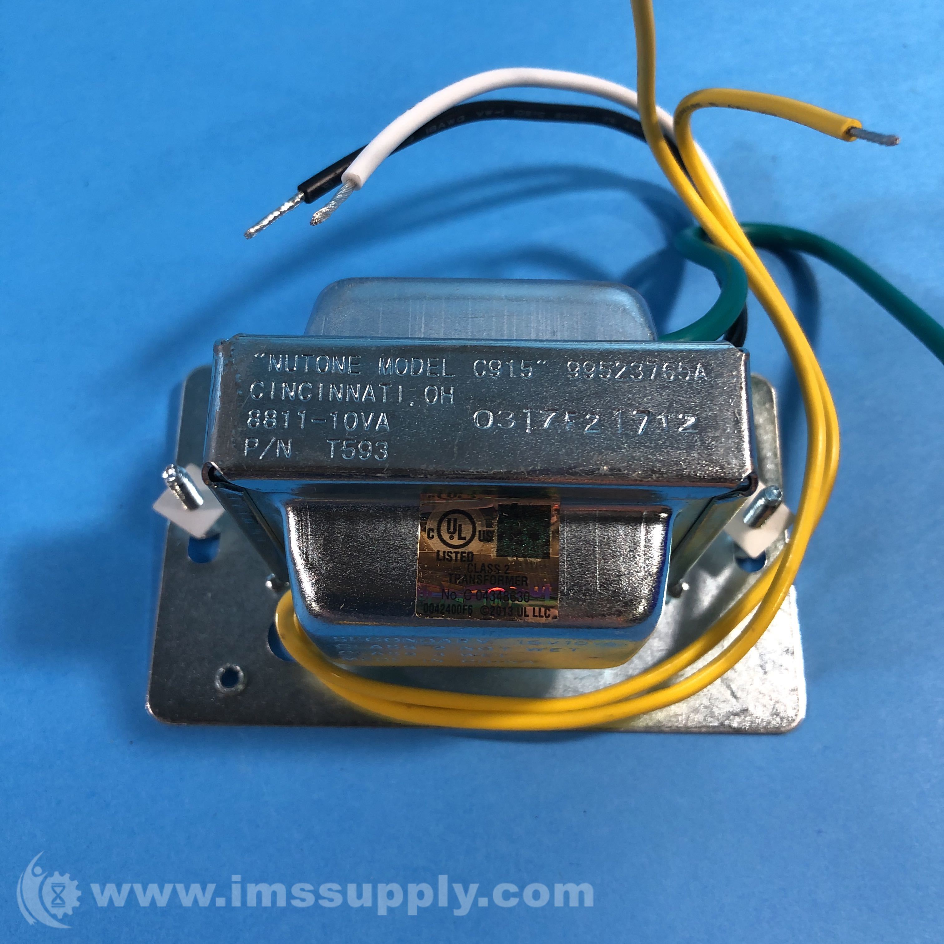 Nutone C915 Transformer, 16V, 10VA IMS Supply