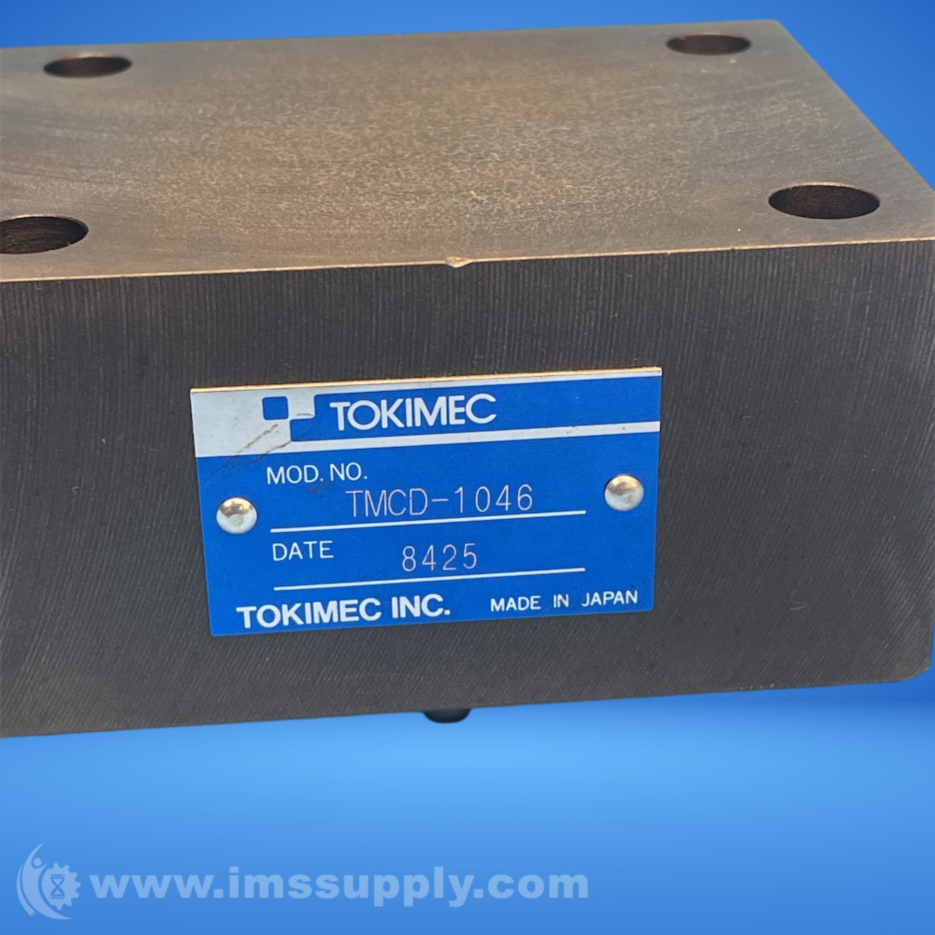 TOKIMEC TMCD-1046 Solenoid Valve - IMS Supply
