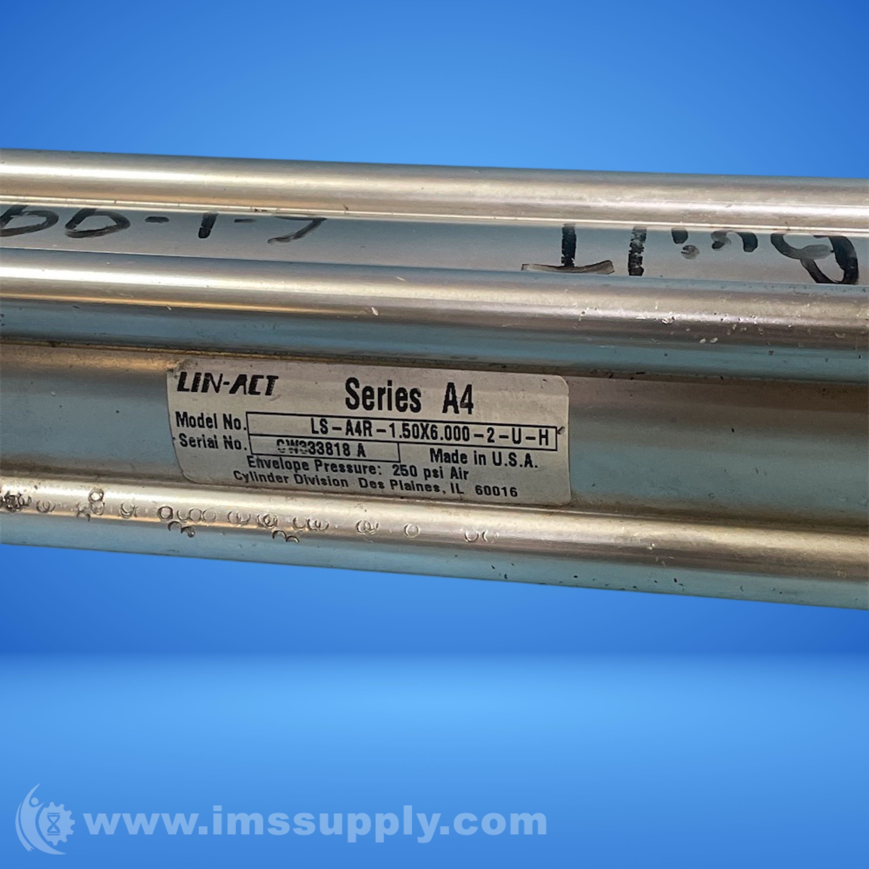 Lin Act LS-A4R-1.50X6.000-2-U-H Series A4 - IMS Supply