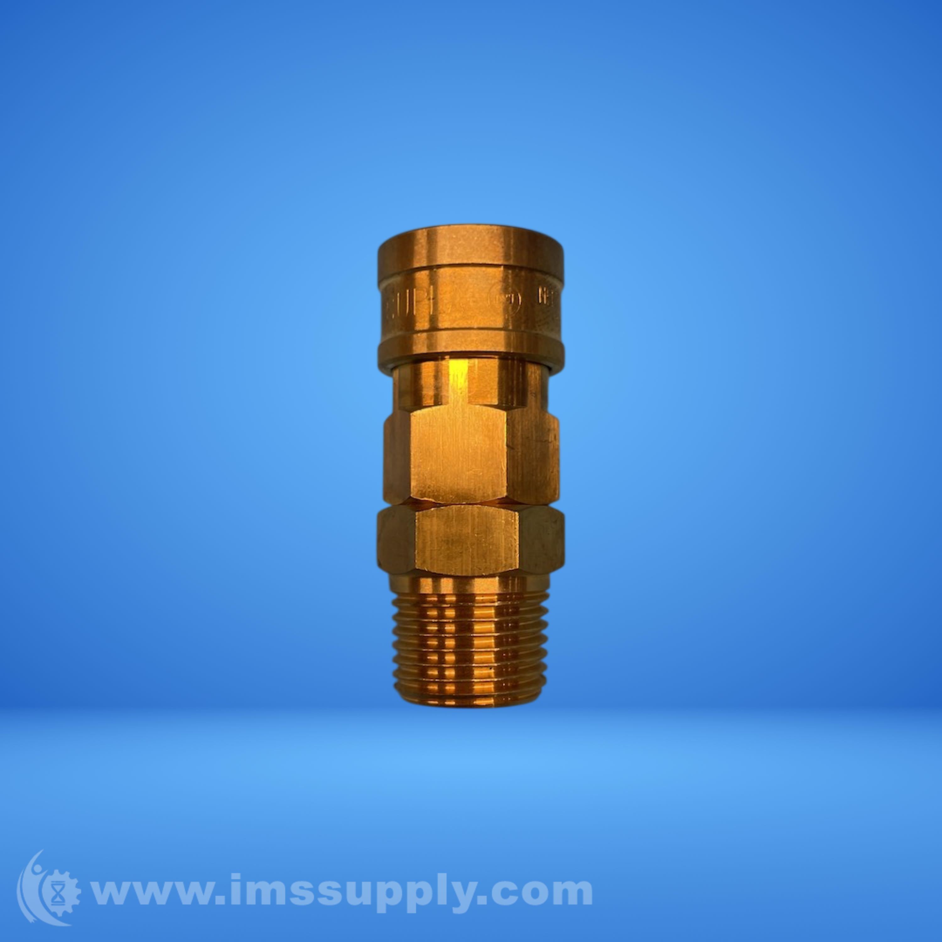 NITTO KOHKI 40SM Brass Coupling - IMS Supply