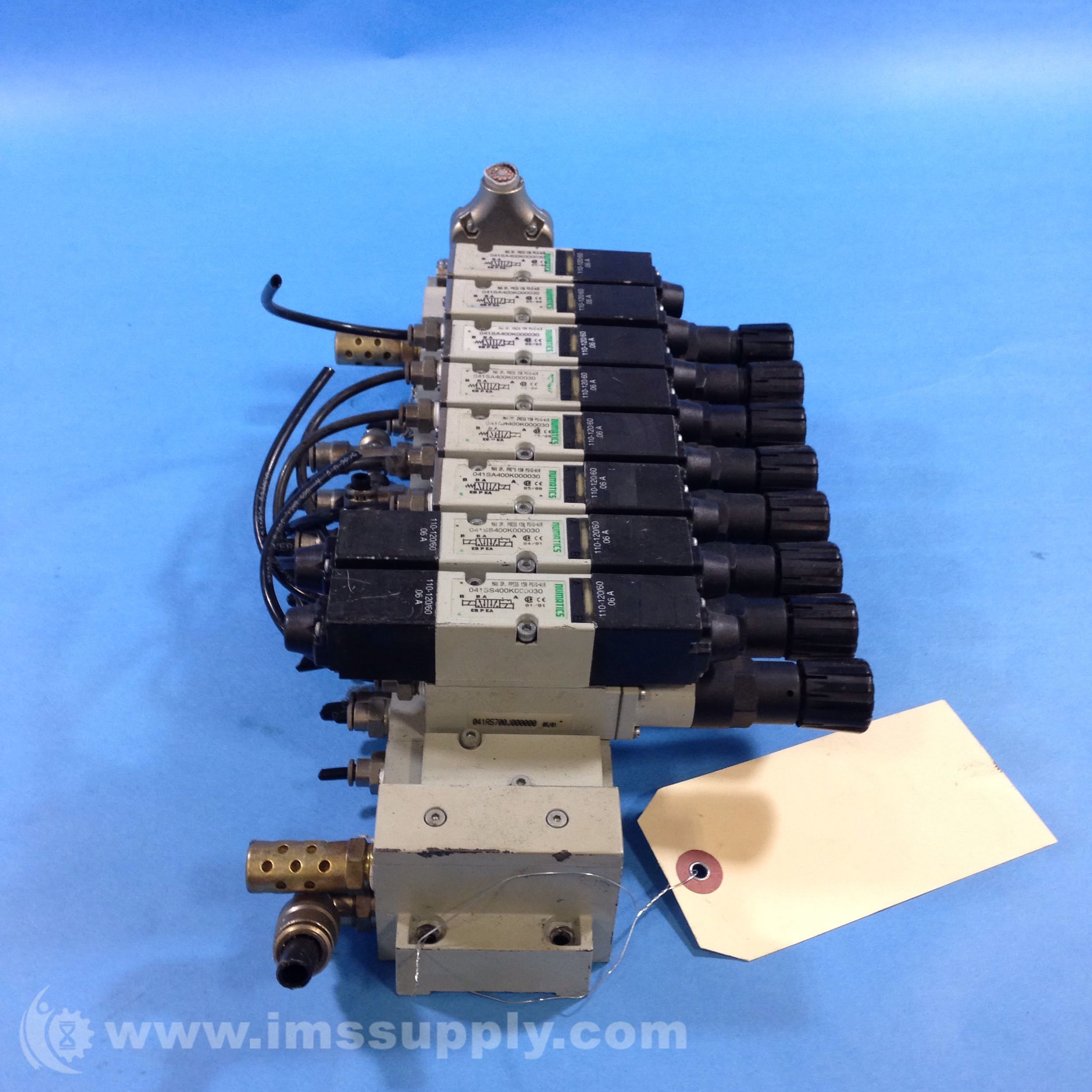 Numatics 041SA400K000030 Directional Control Valve IMS Supply