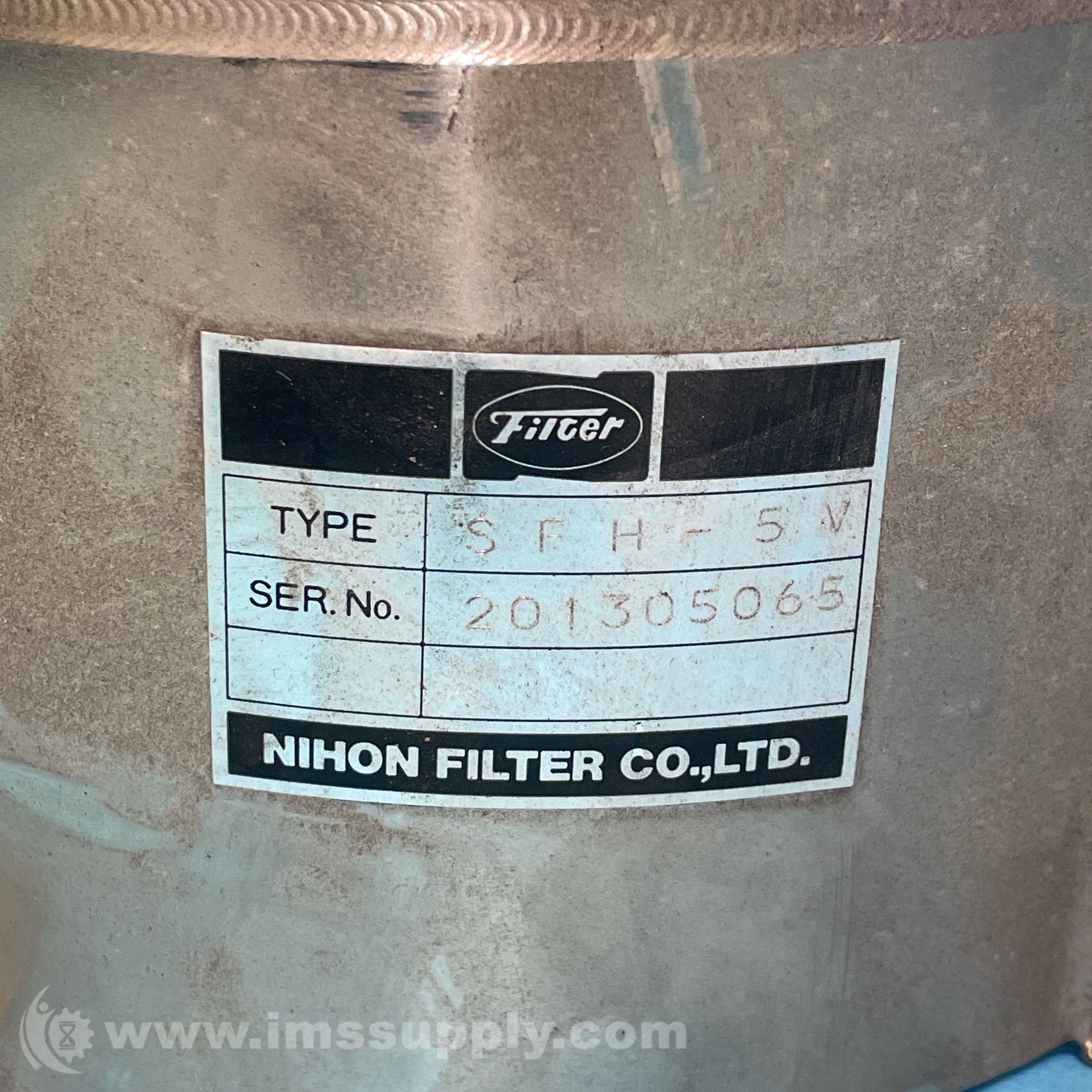 Nihon SFH-5V Filter, 5MPa - IMS Supply