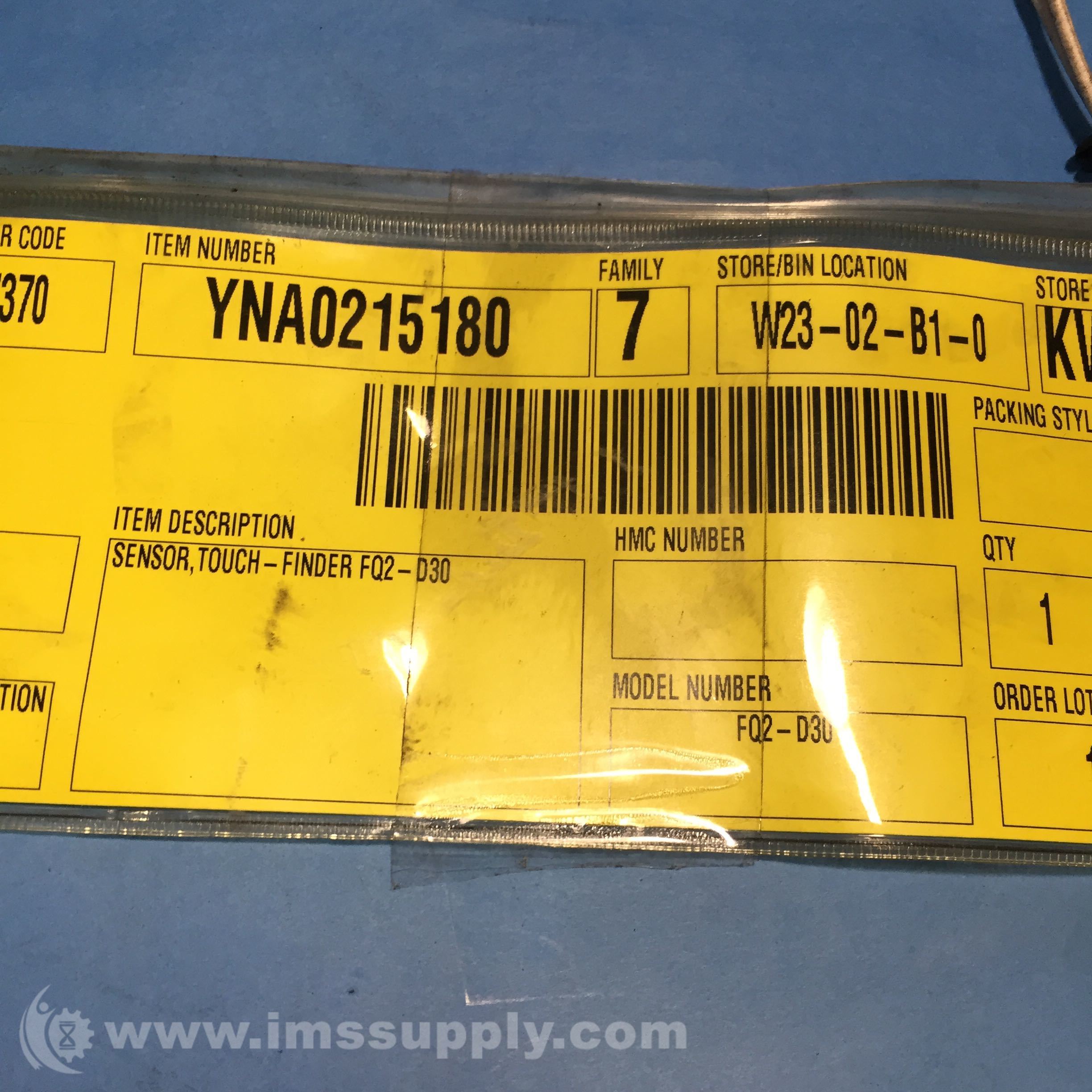 Omron FQ2D30 Fiber Optic Sensors FQ2 Touch Finder DC PSFQ2 IMS Supply